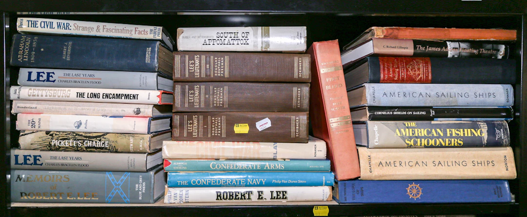 A Selection of Books on American History & Ships
