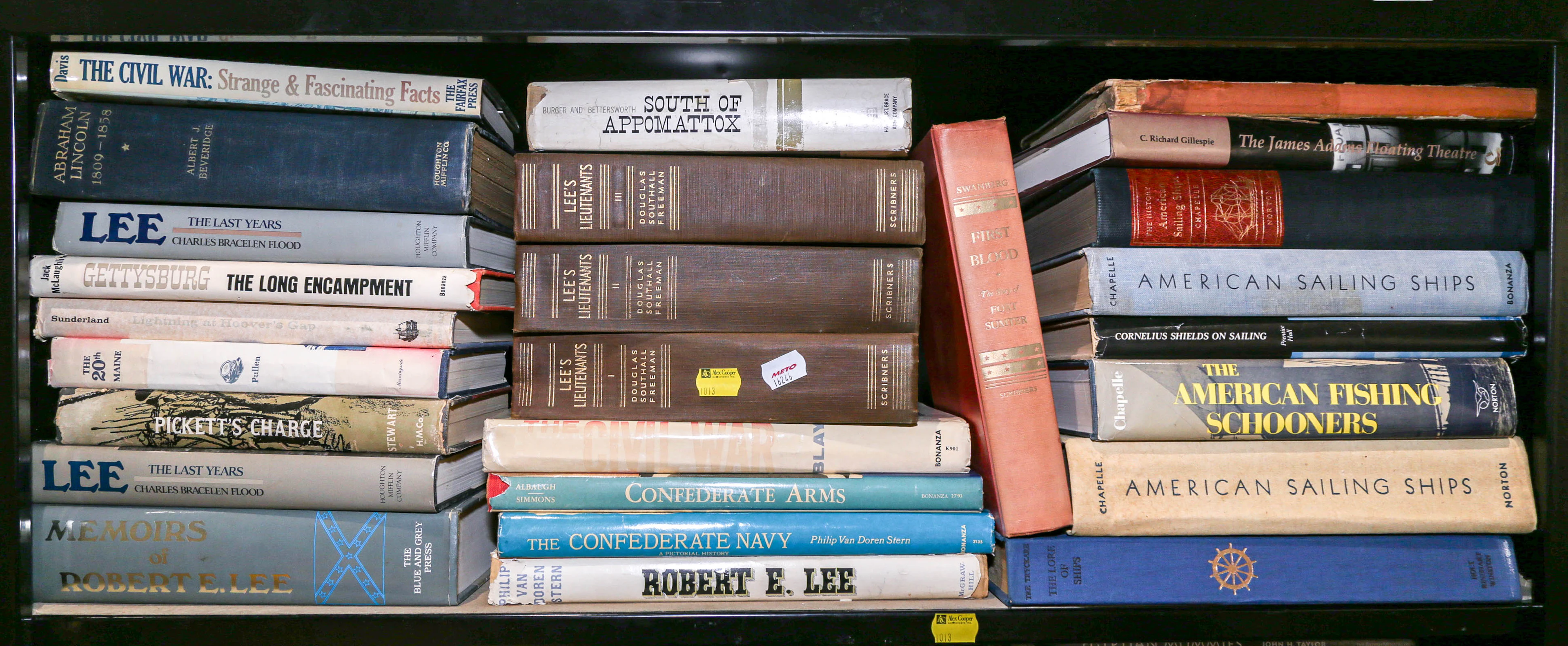 A Selection of Books on American History & Ships