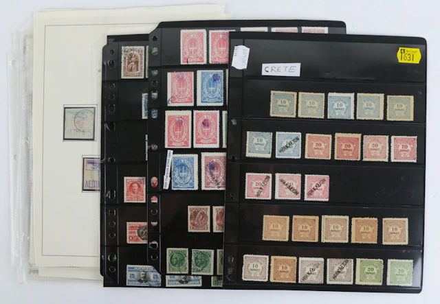 Crete: Postage Stamps, 1898-1911