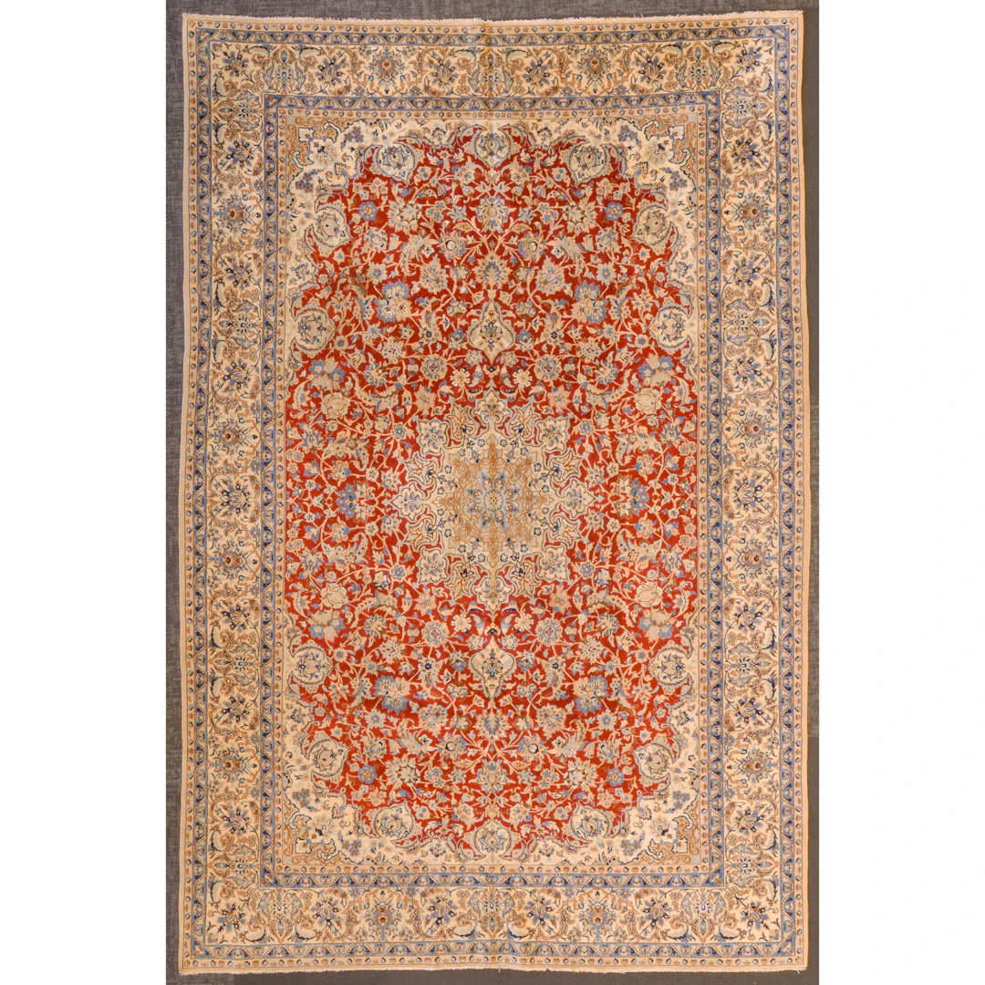 Nain Rug, Persia, 8.3 x 12.3