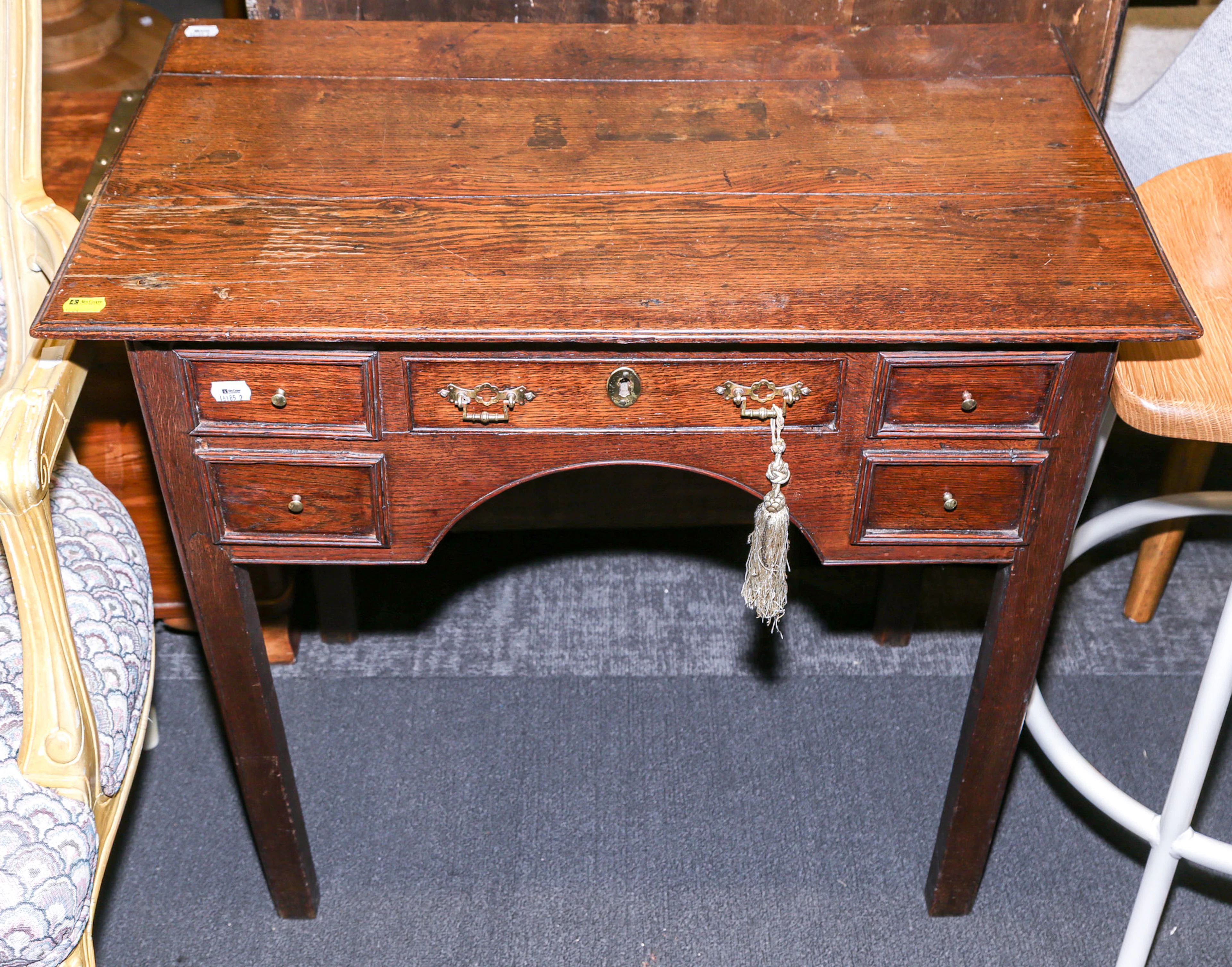 A Continental Oak Dressing Table