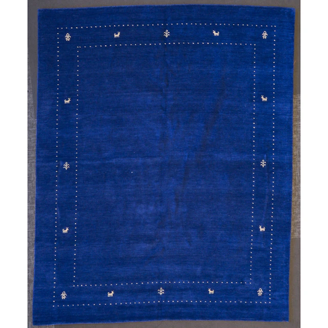 Indo Gabbeh Rug, India, 8 x 10