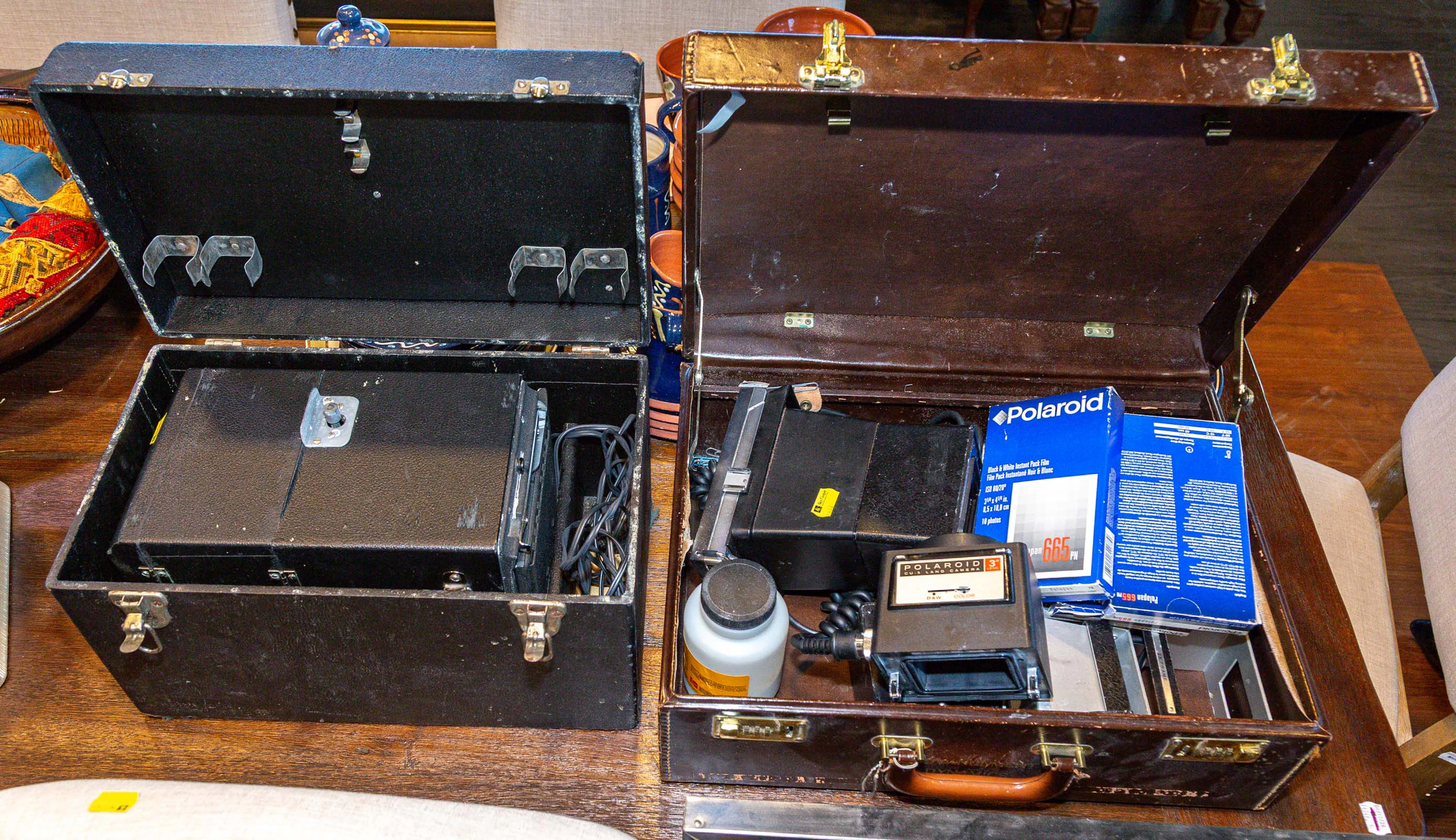 A Polaroid Studio Camera & Accessories
