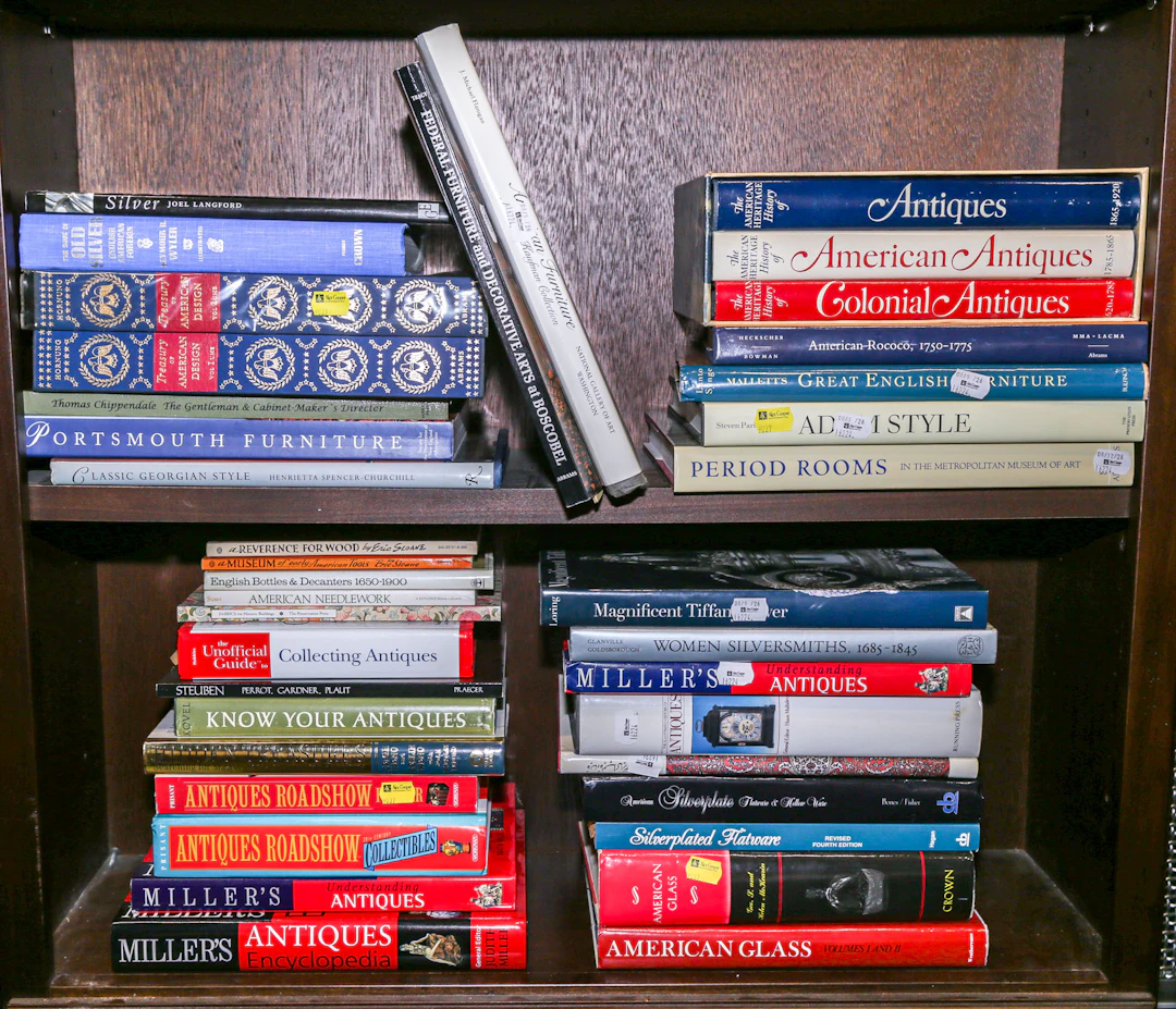 A Selection of Books on Antiques & Collectibles