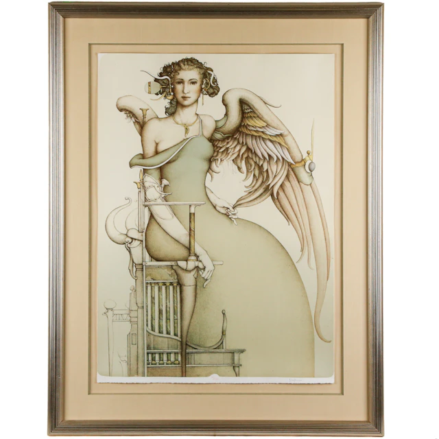 Michael Parkes. "The Promise," lithograph