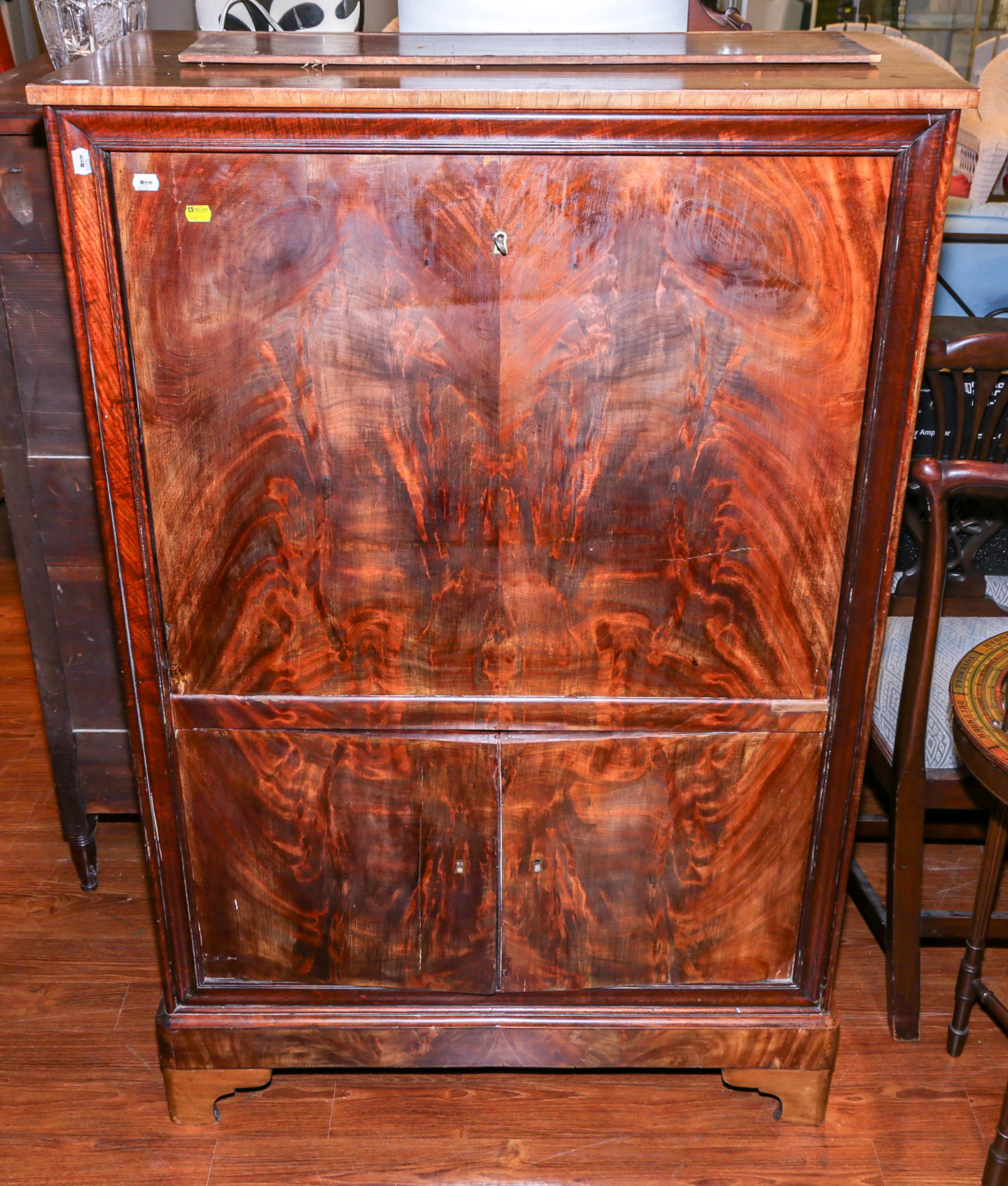 An Empire Style Secretaire a Abbatant