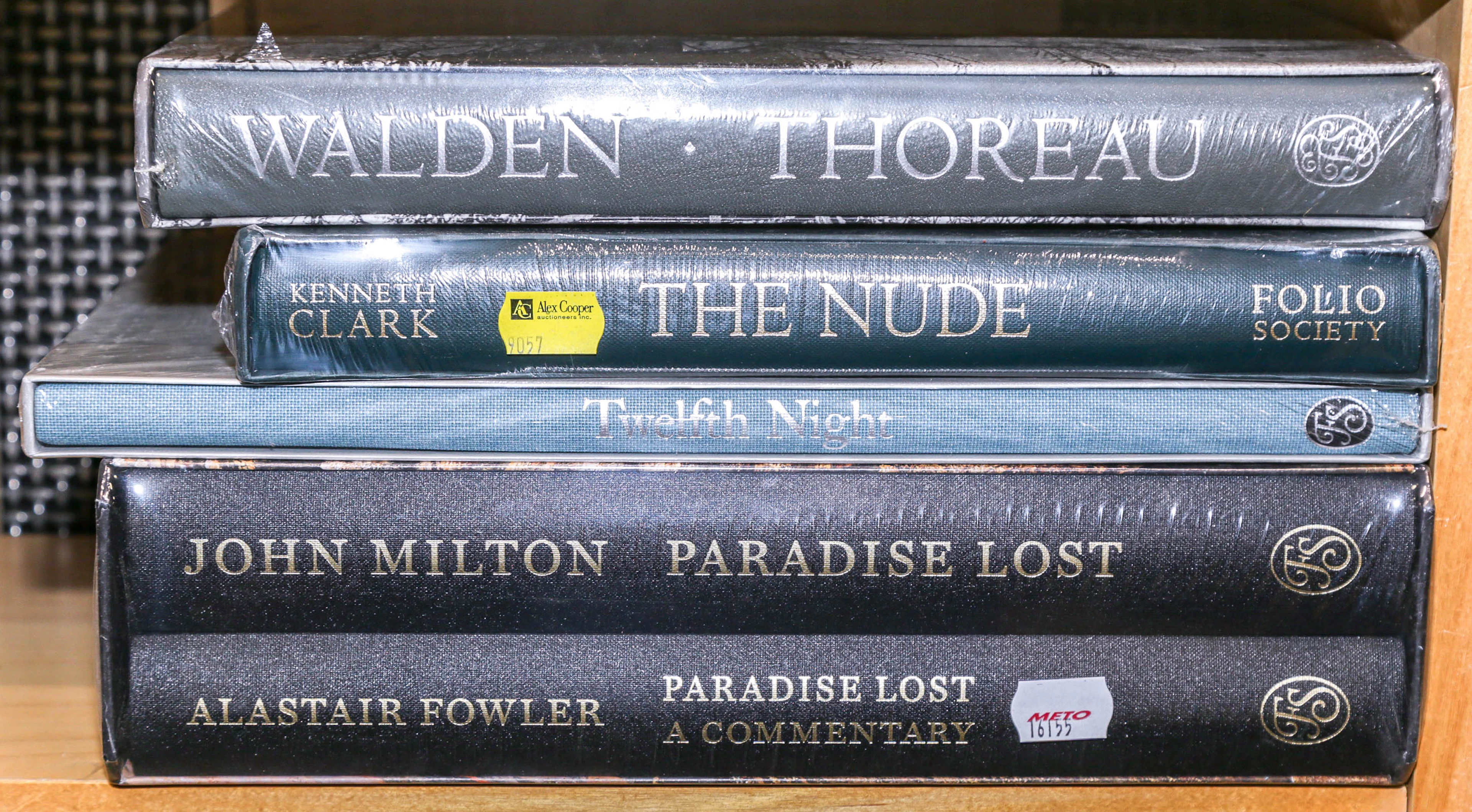 Four Folio Society Books, Deluxe Editions