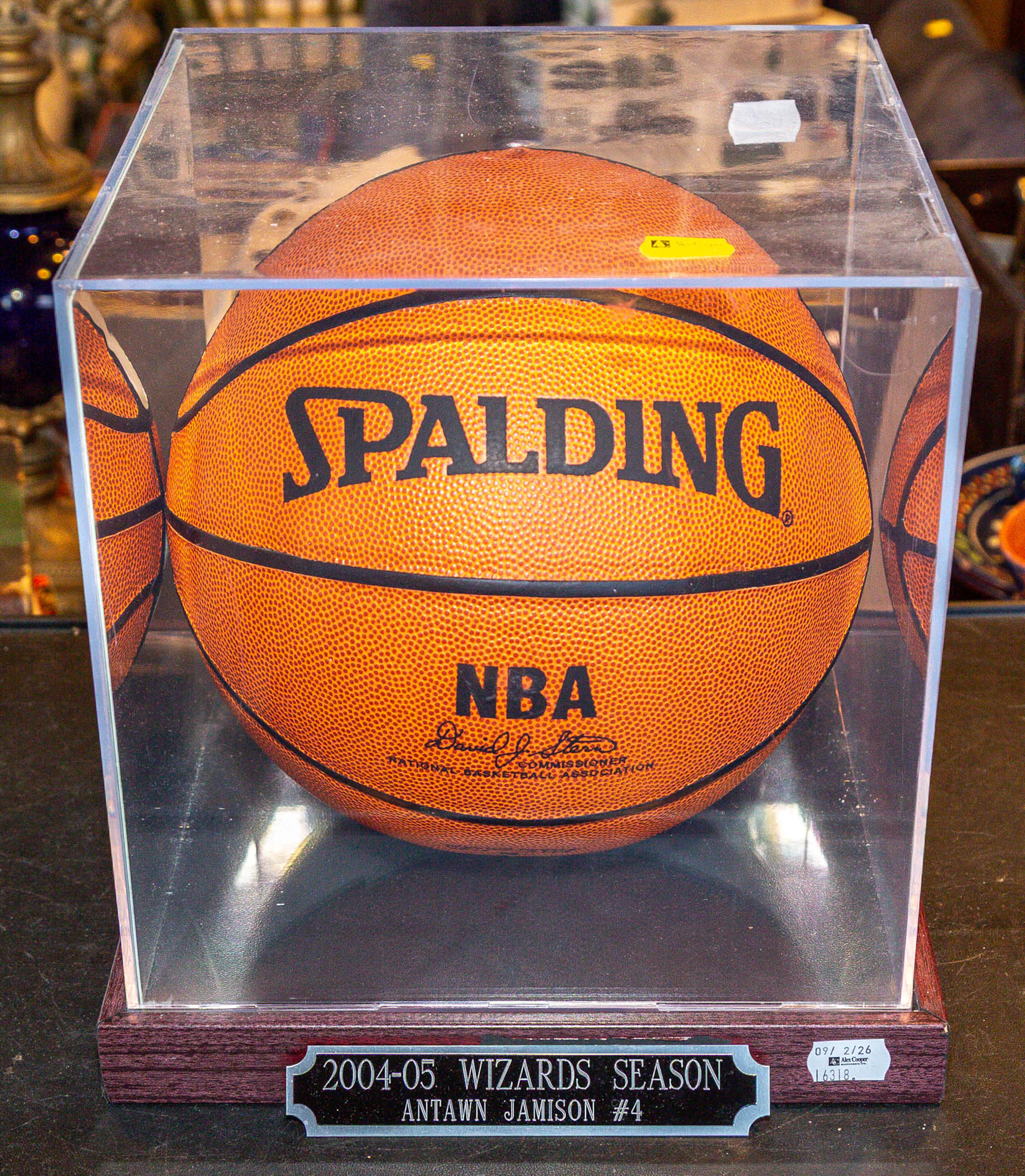 Antawn Jamison Signed Basketball