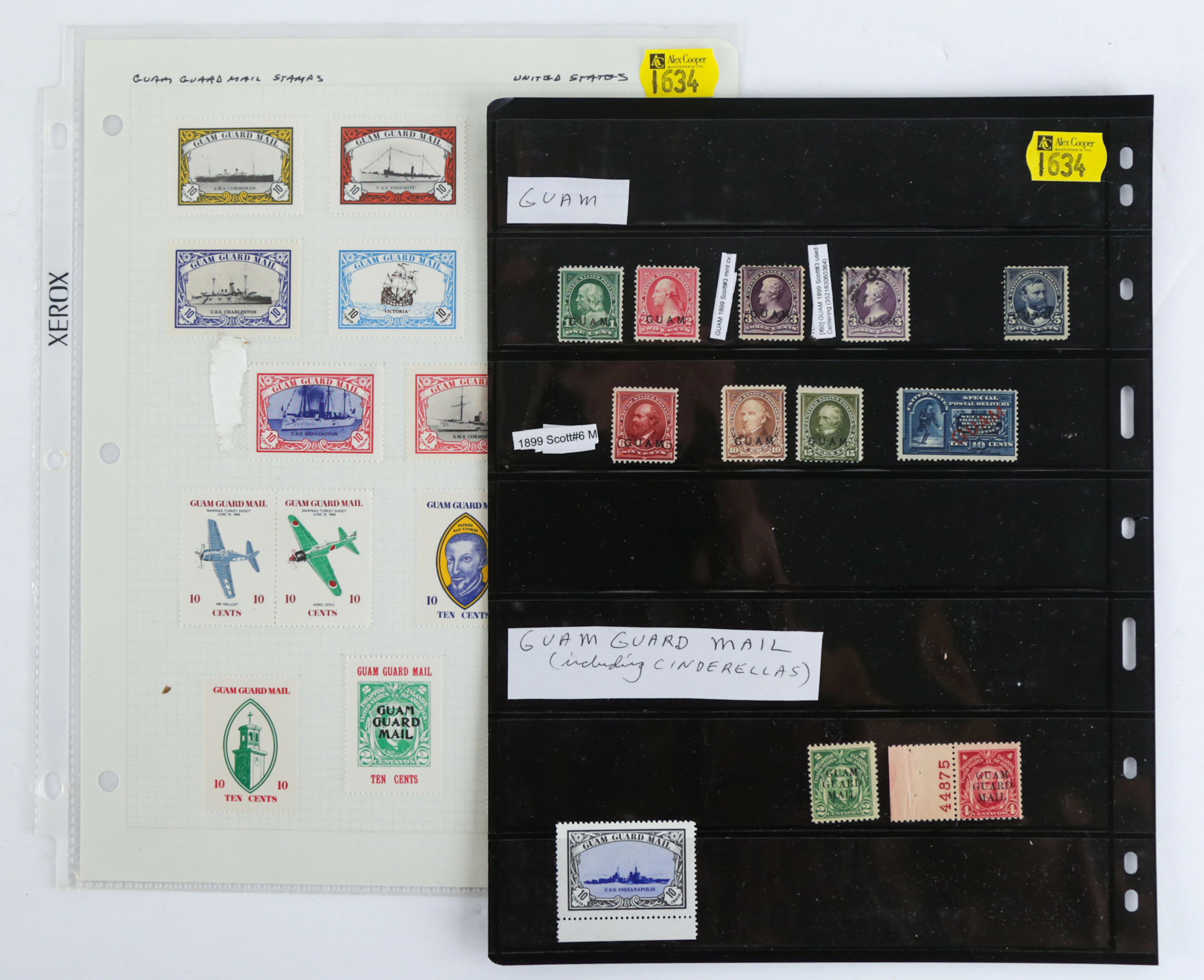 Guam & U.S. Offices in China: Postage Stamps