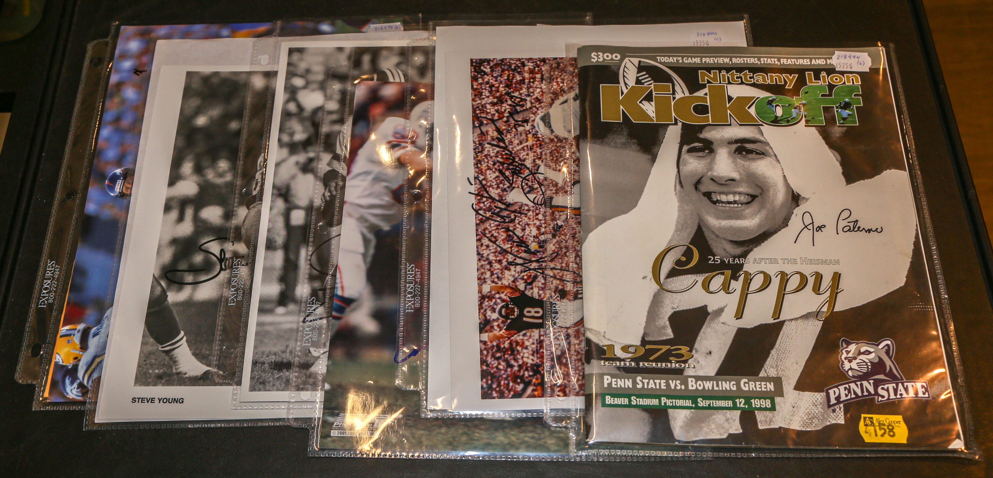 Signed Football Memorabilia & Photographs