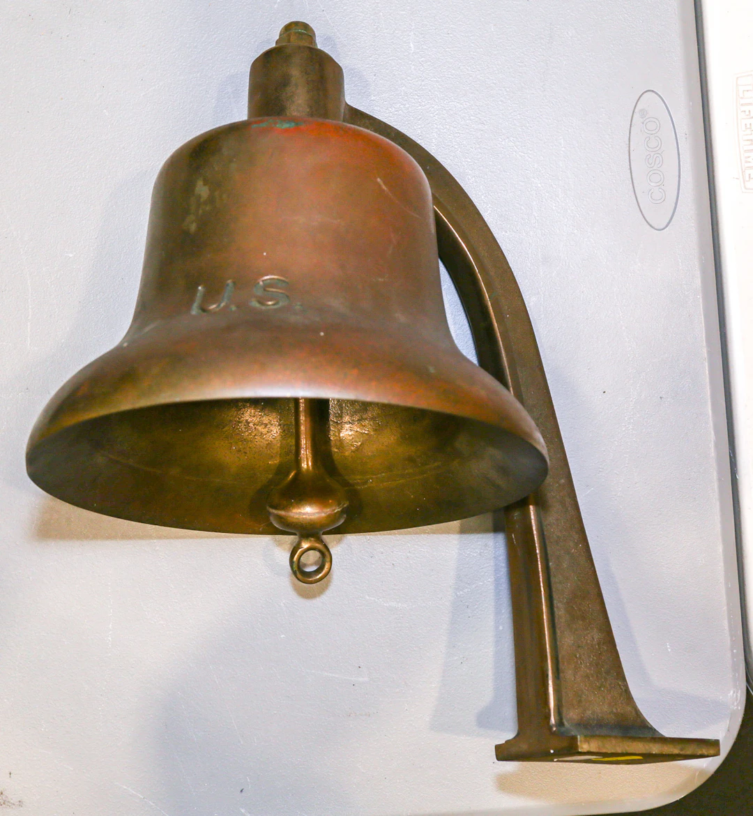 A U.S. Navy Ship's Bell, California Maker
