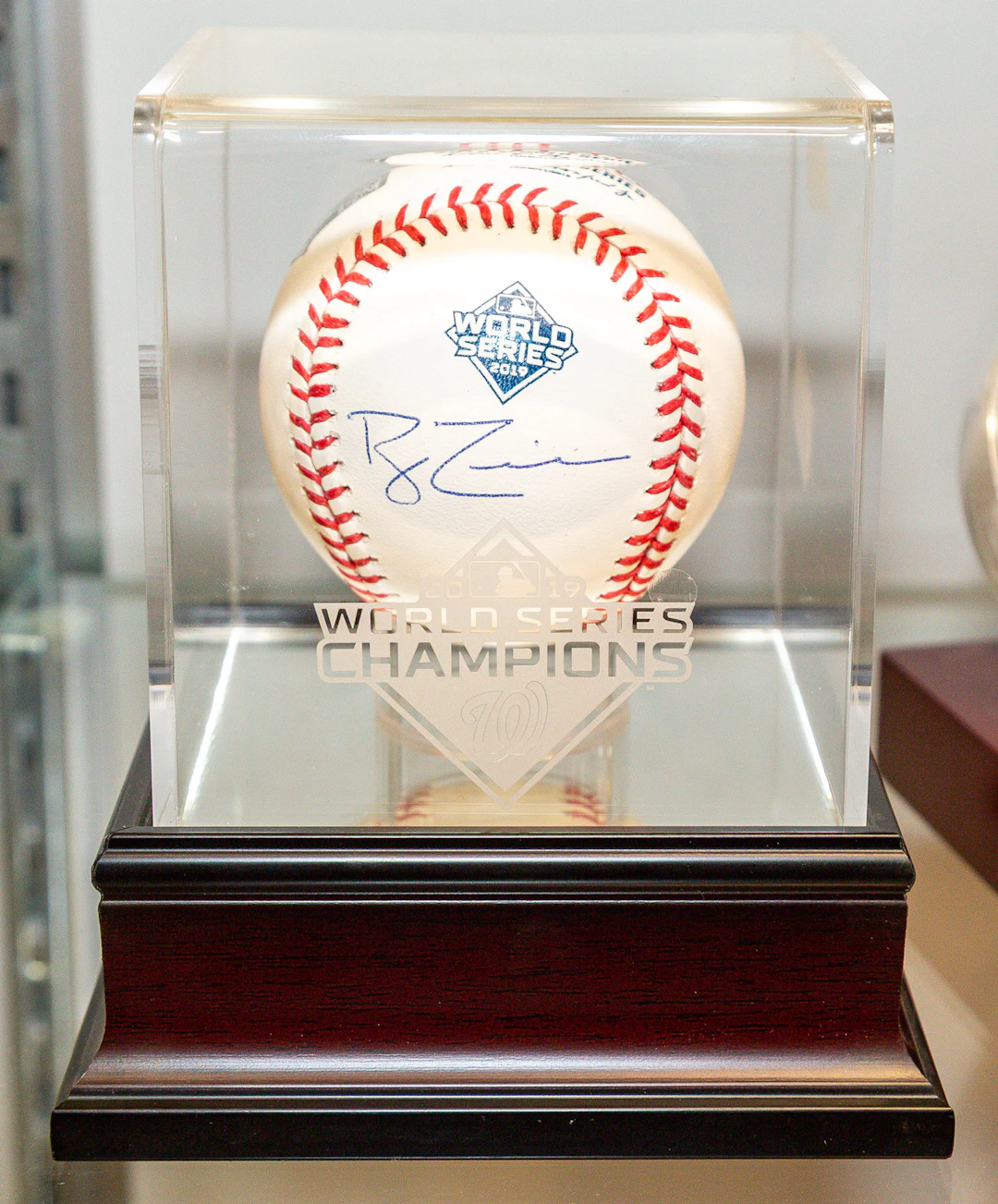 A Ryan Zimmerman Single-Signed Baseball