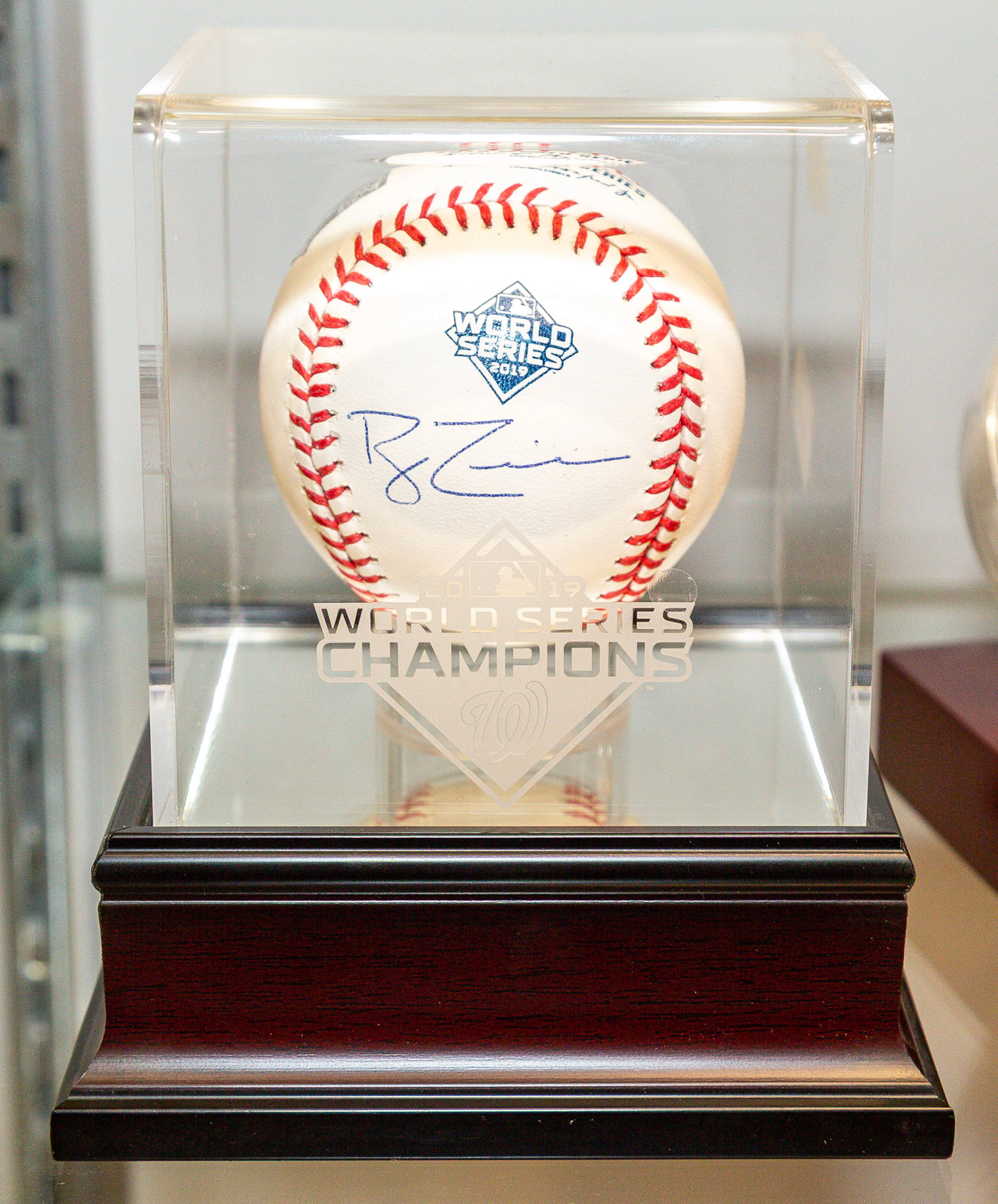 A Ryan Zimmerman Single-Signed Baseball