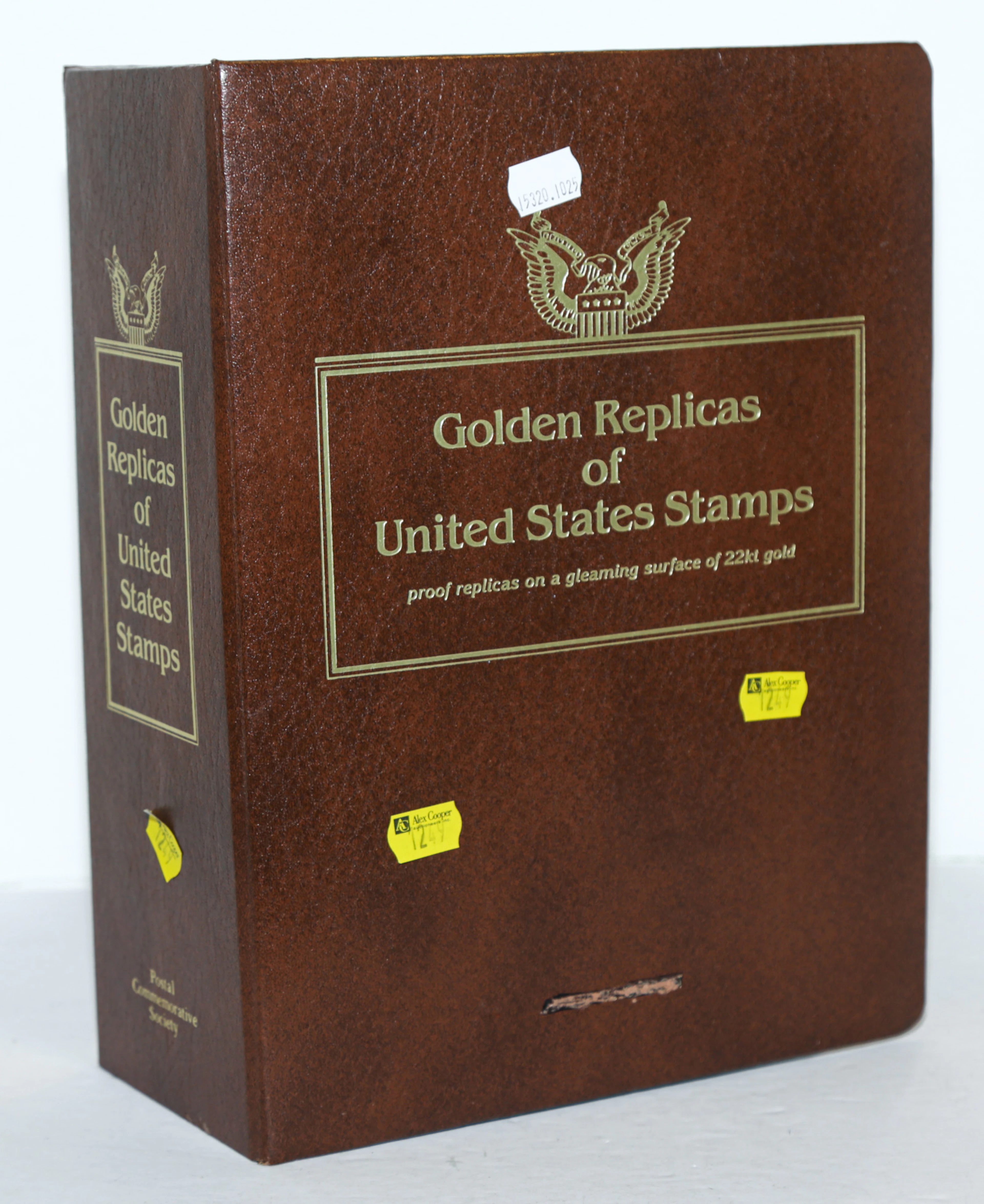 Postal Commemorative Society Golden Replica