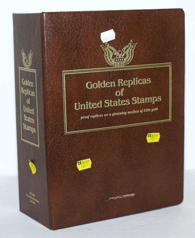 Postal Commemorative Society Golden Replica
