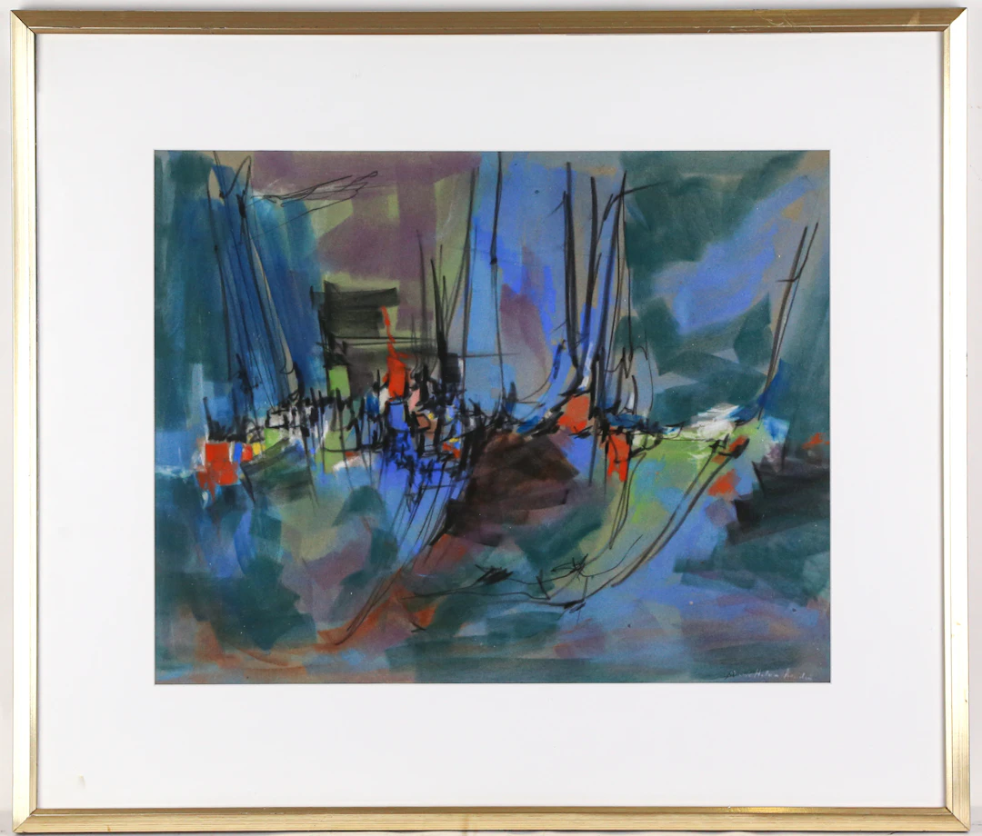 Maria Helena Andres Ribeiro. Untitled, pastel