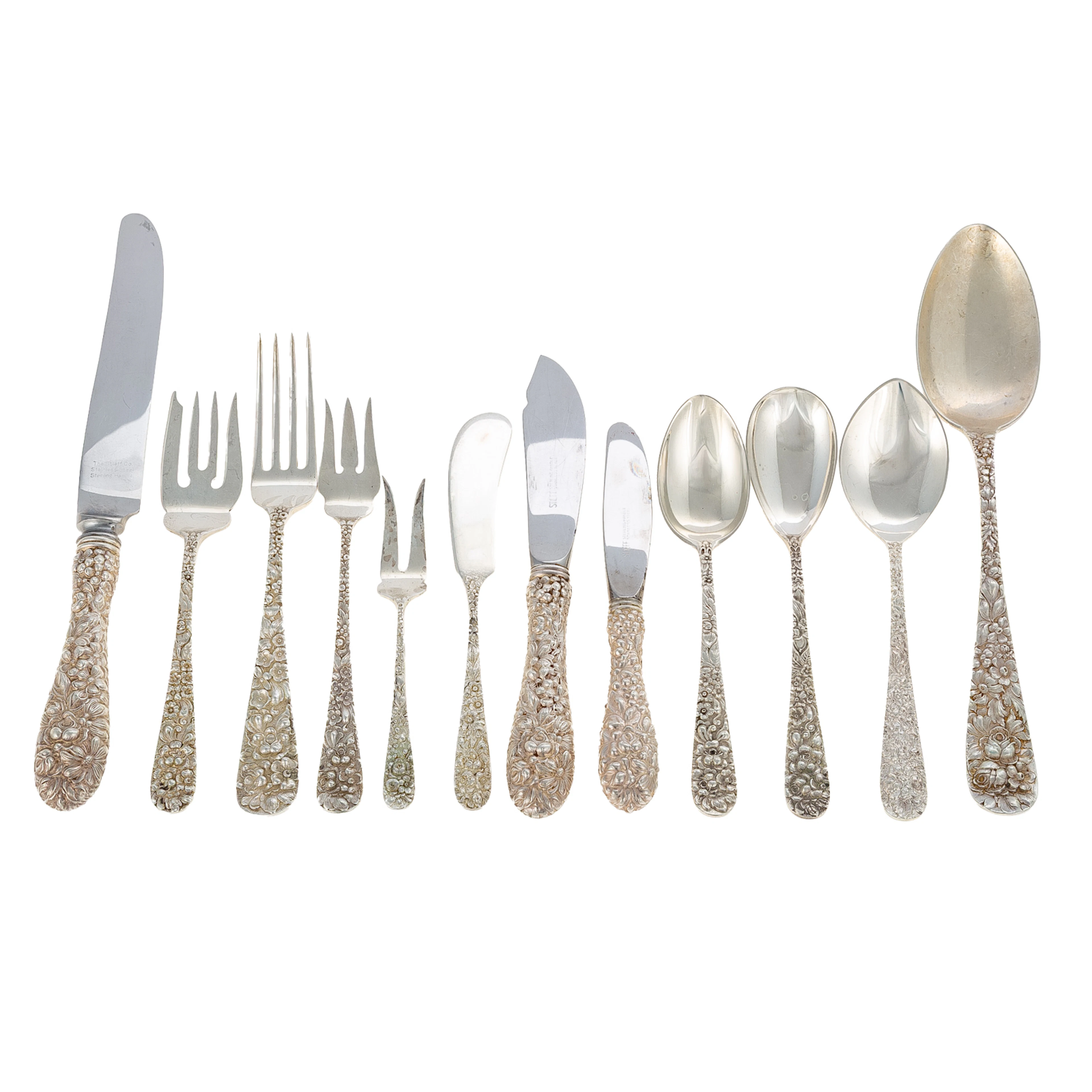 Stieff Sterling "Rose" Flatware Service