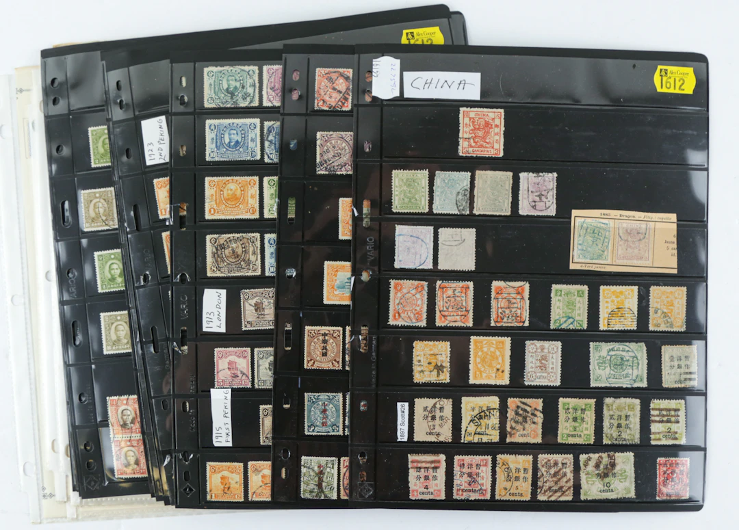 China: Postage Stamps, 1883-1939
