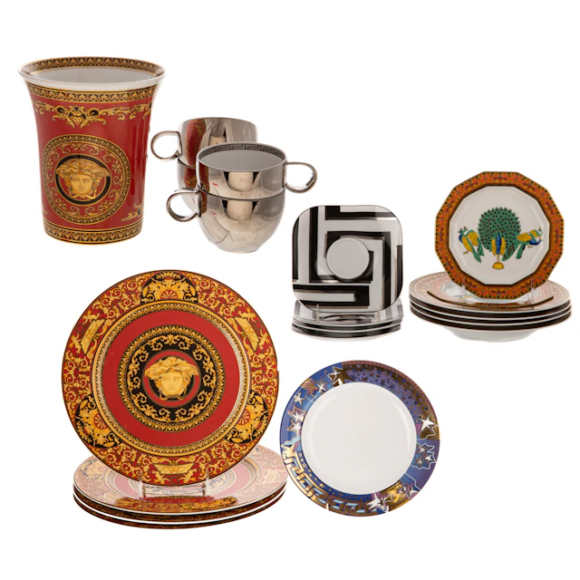 Group of Versace for Rosenthal Porcelain Tableware