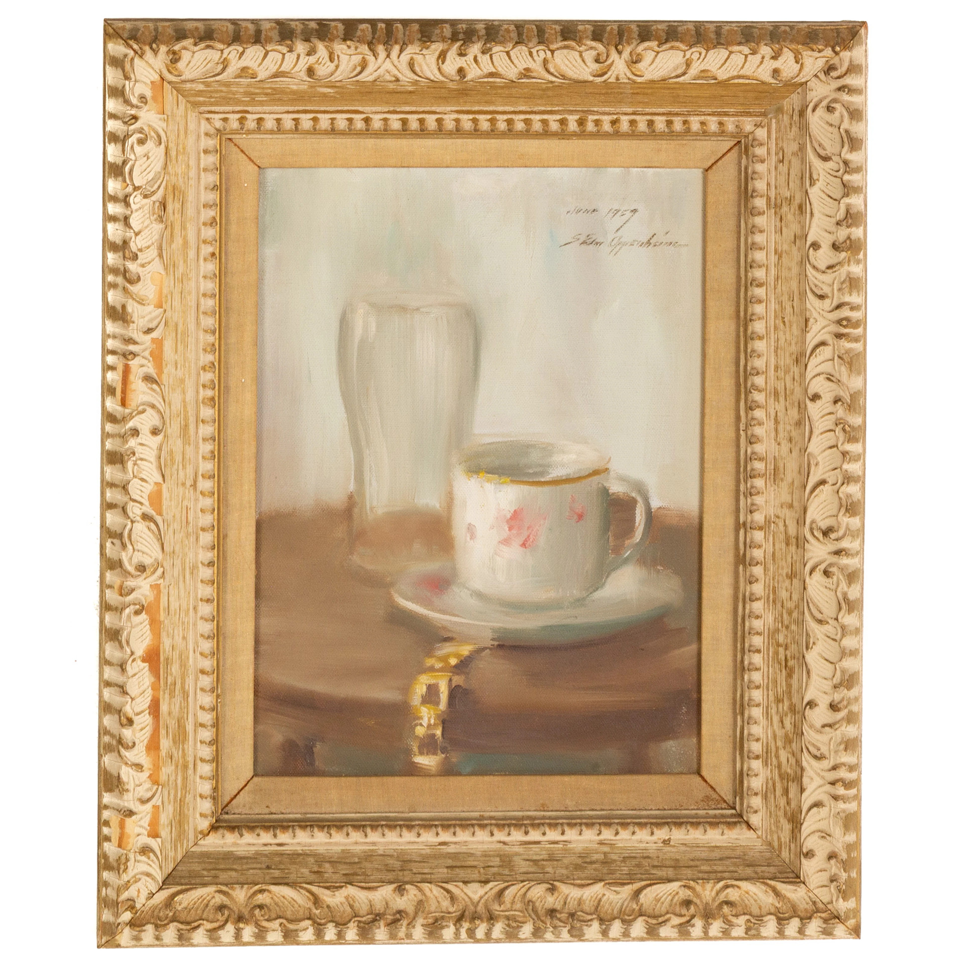 Samuel Edmund Oppenheim. Still Life, oil