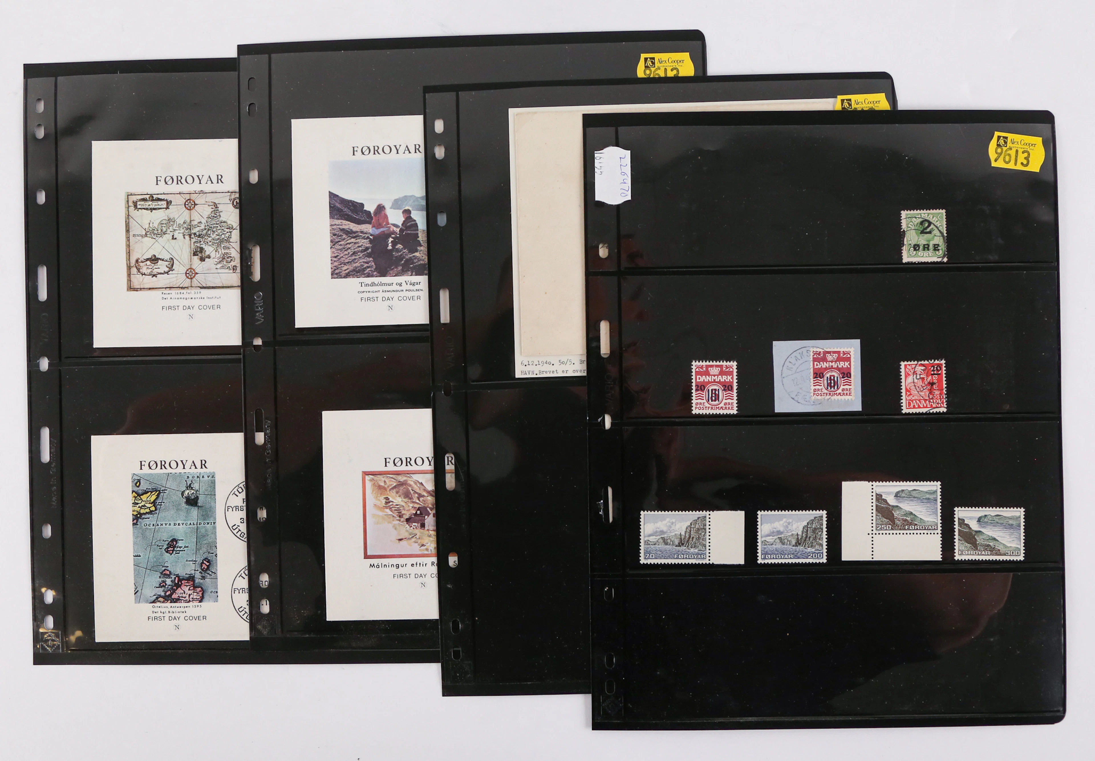 Faroe Islands: Stamps & Covers, 1919-1975