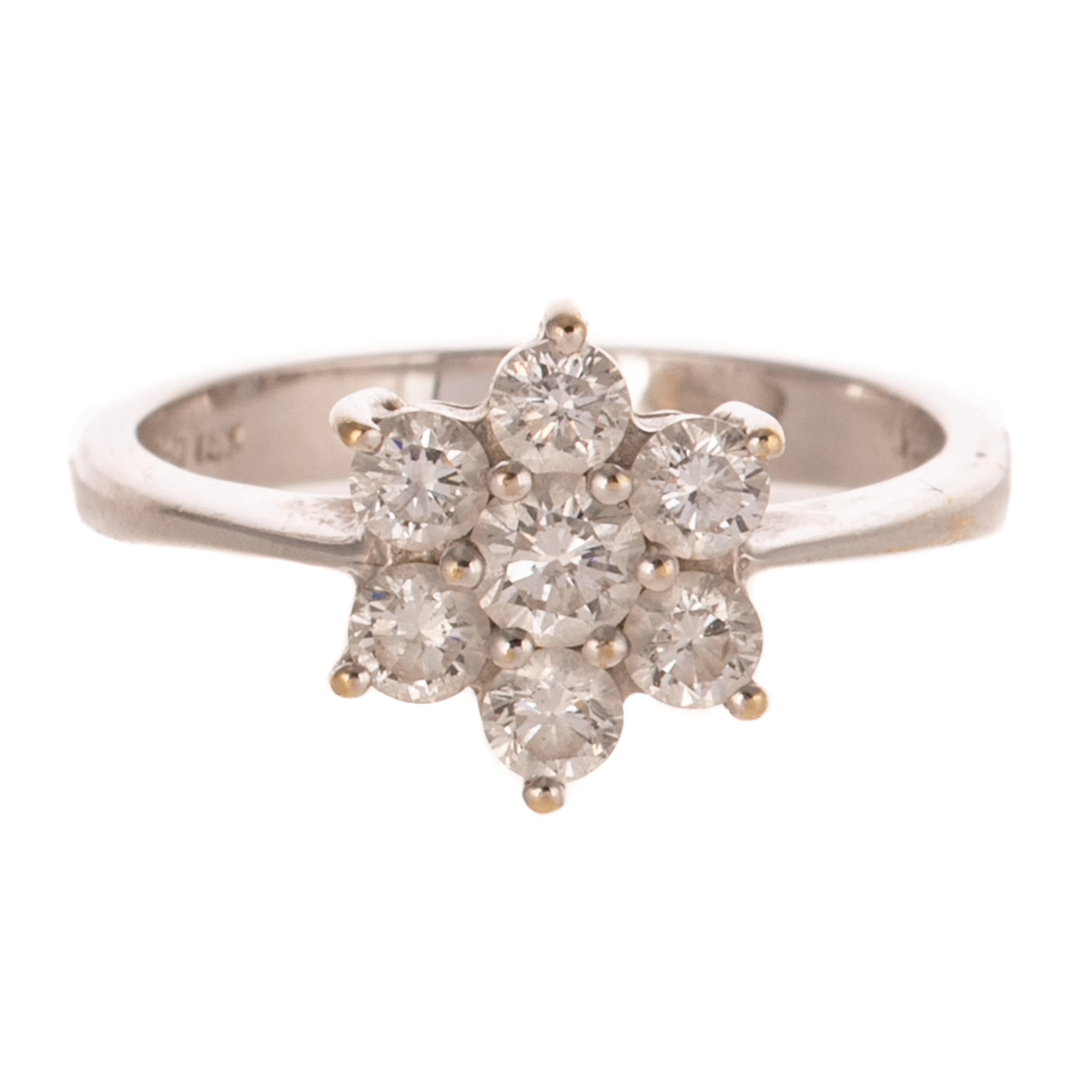 A Diamond Flower Cocktail Ring in 18K