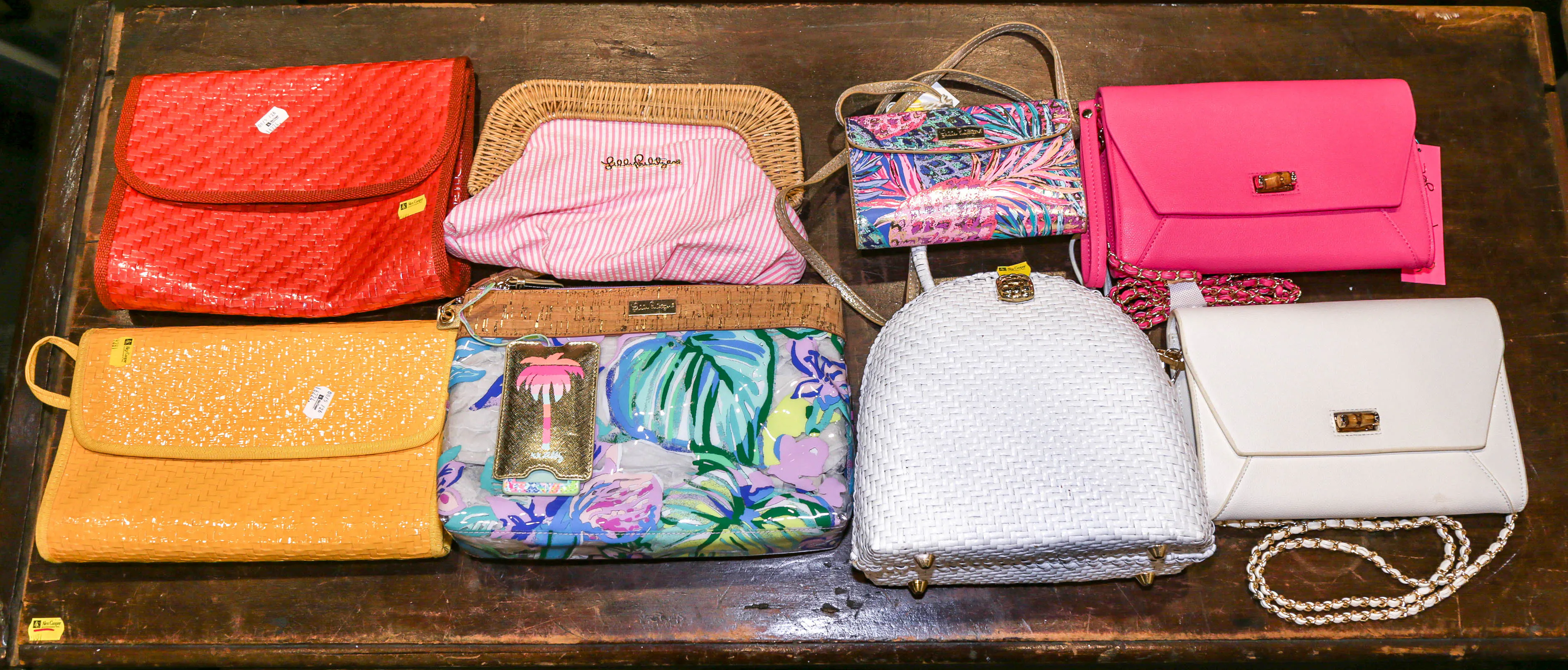 A Group of Lilly Pulitzer Handbags