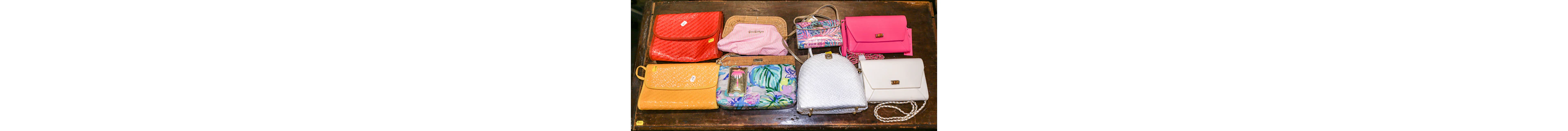 A Group of Lilly Pulitzer Handbags