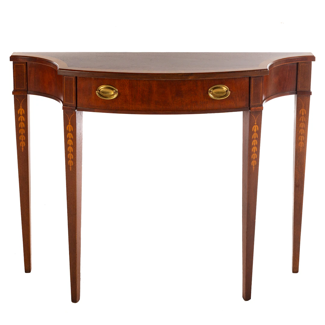Thomasville Federal Style Mahogany Console Table