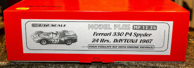 One MG Model Plus 1:12 Ferrari Model Kit