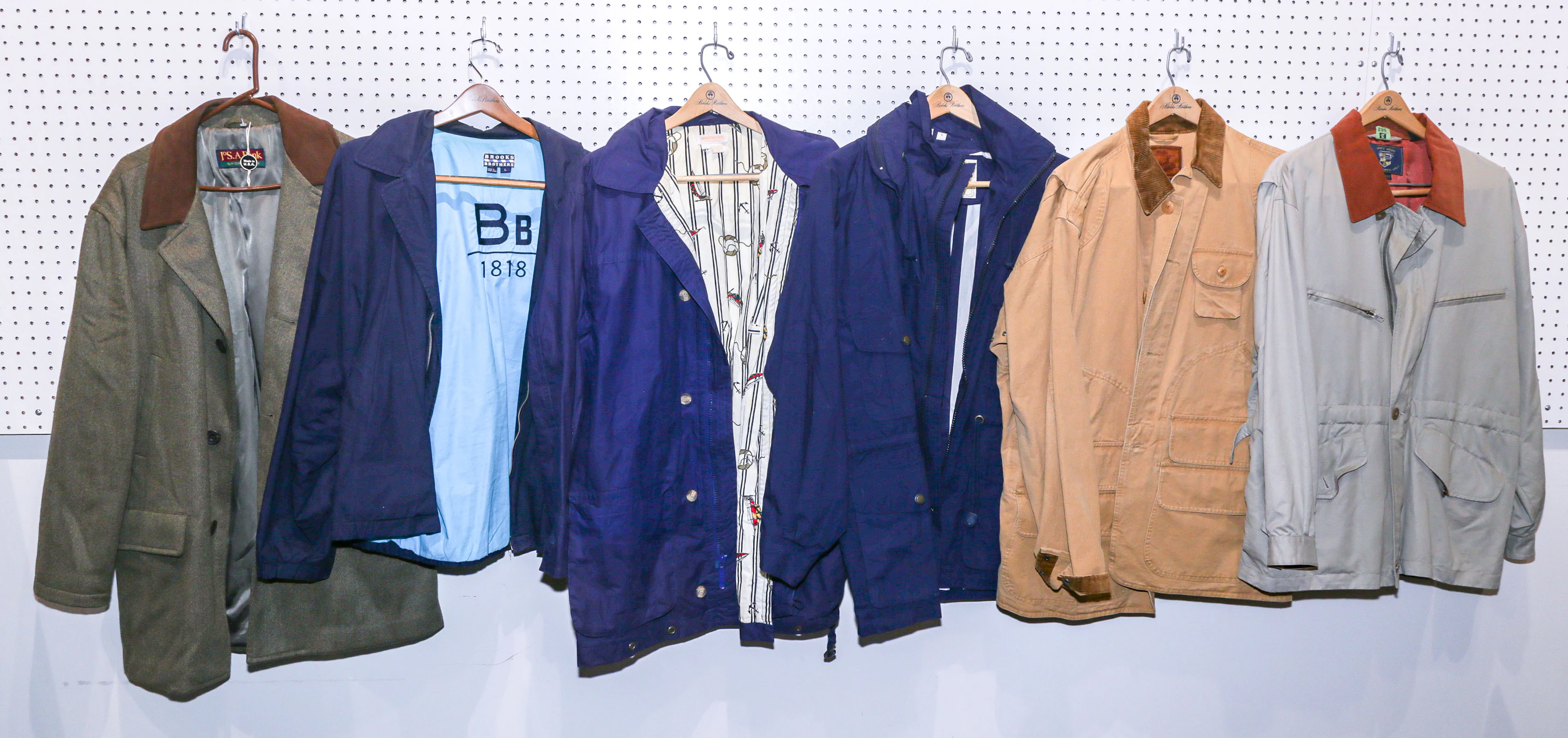 Six Gentlemen's Rain Jackets & Field Coats