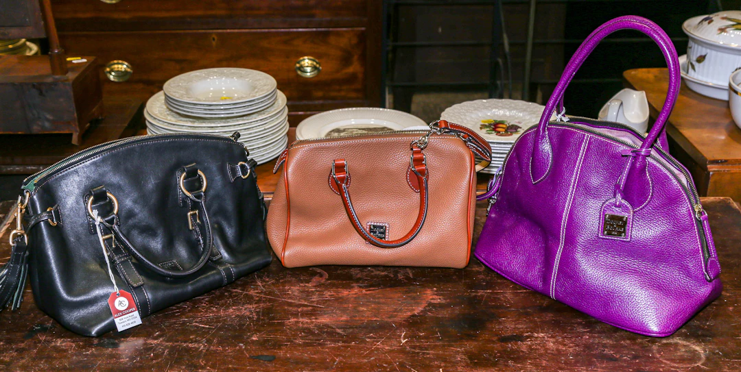 Three Dooney & Bourke Handbags
