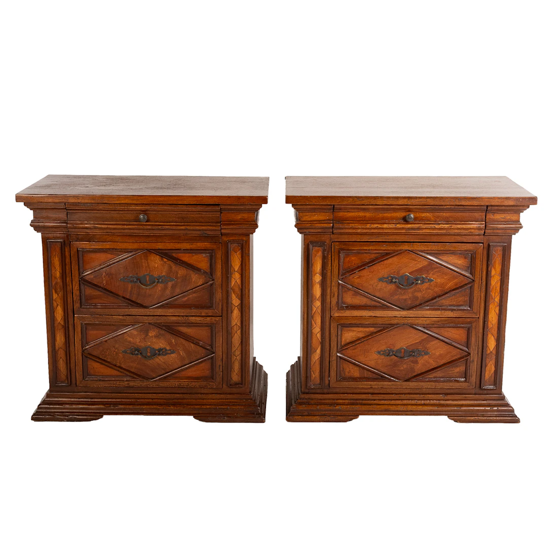 A Pair of Bernadette Livingston Nightstands