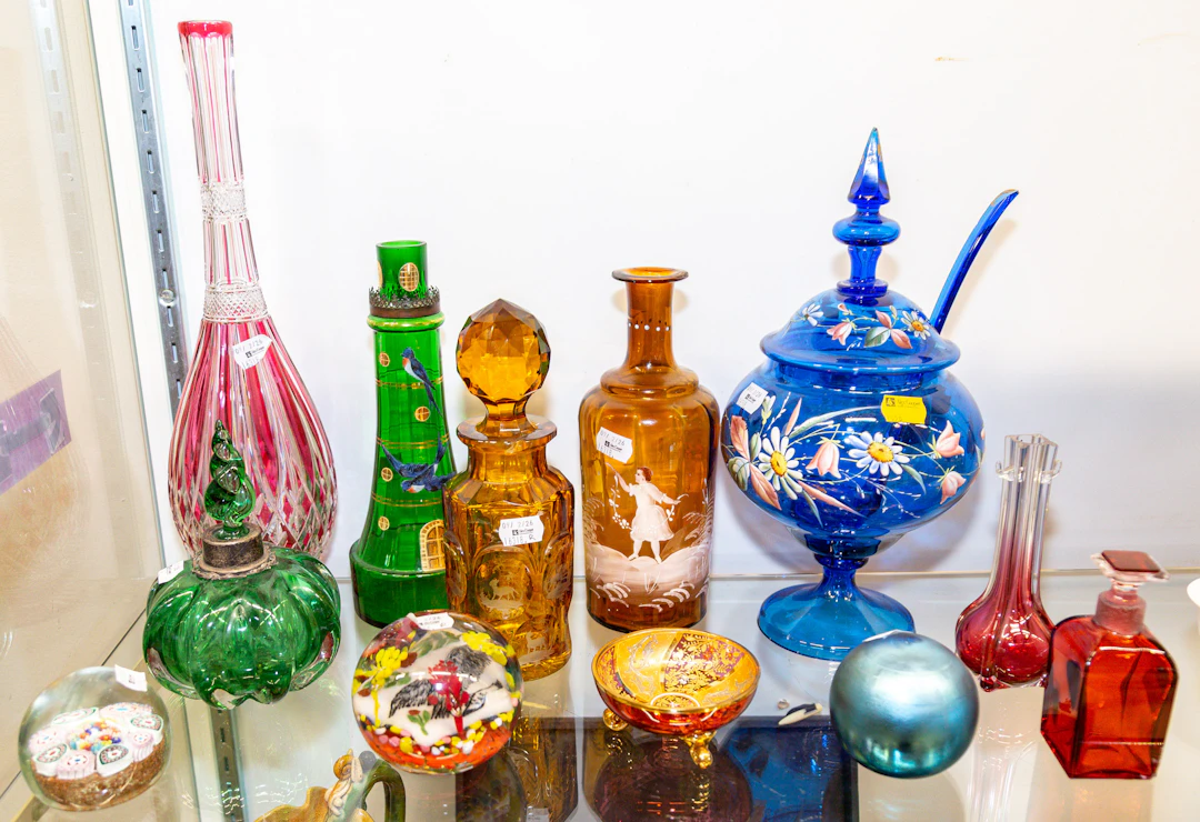 A Selection of Art Glass