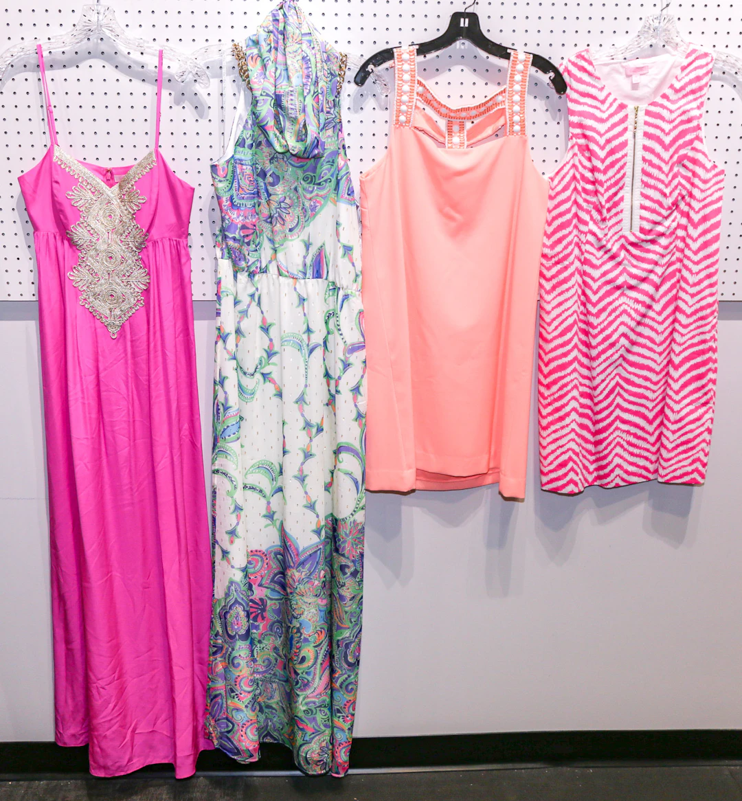 Four Lilly Pulitzer Dresses