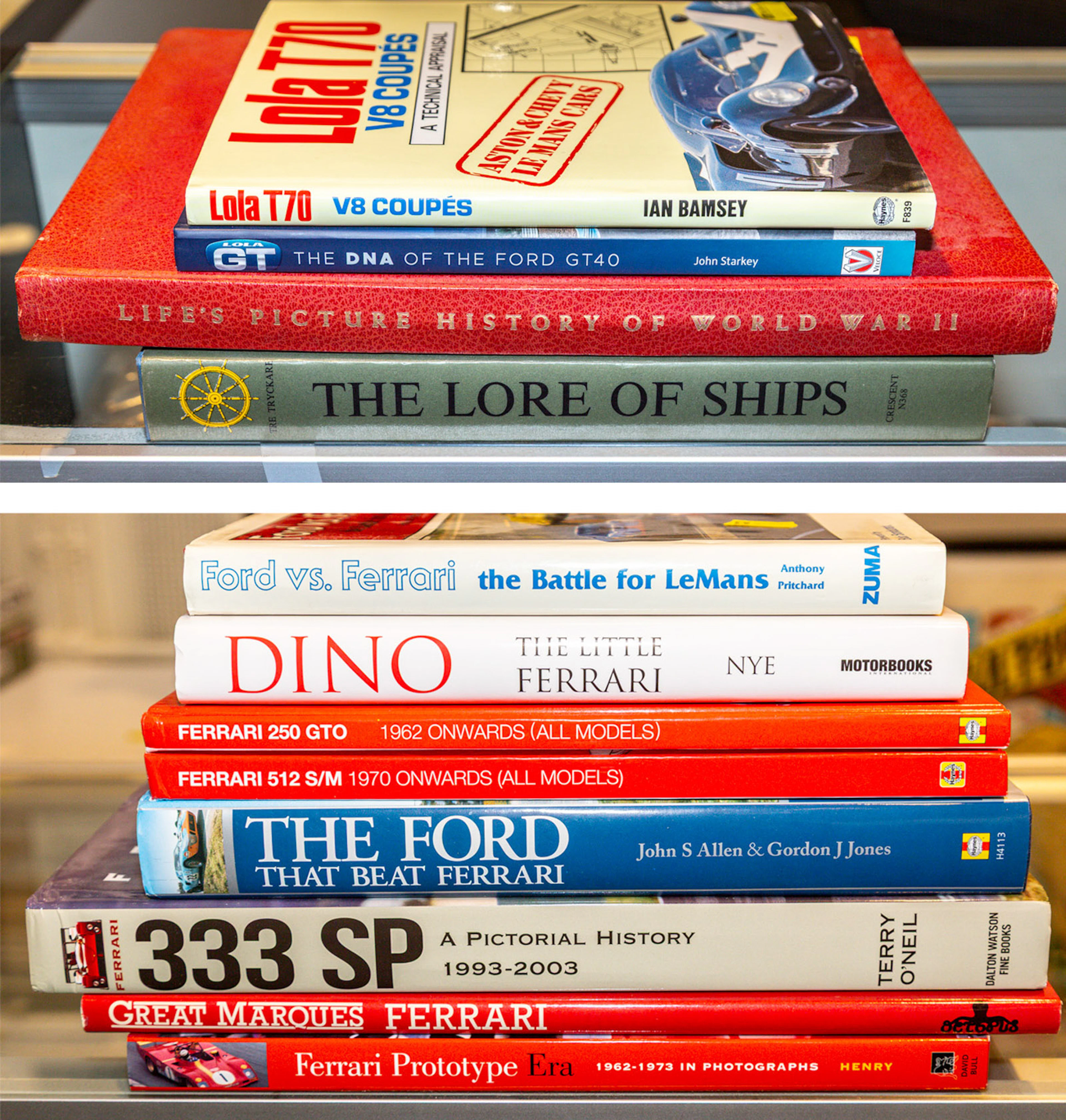 Books Related to Ferraris & Ford vs. Ferrari