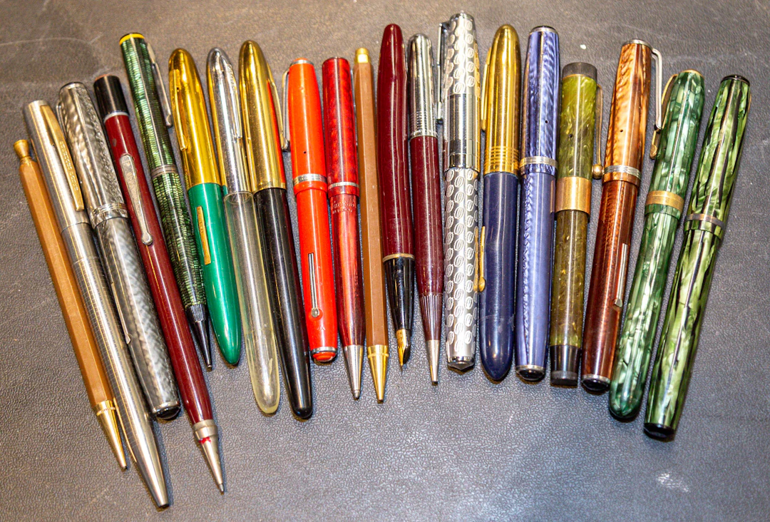 A Collection of Fountain Pens