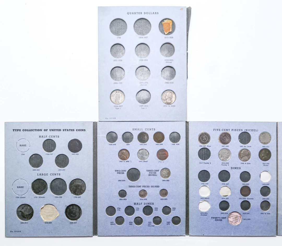 Old Partial US Type Set
