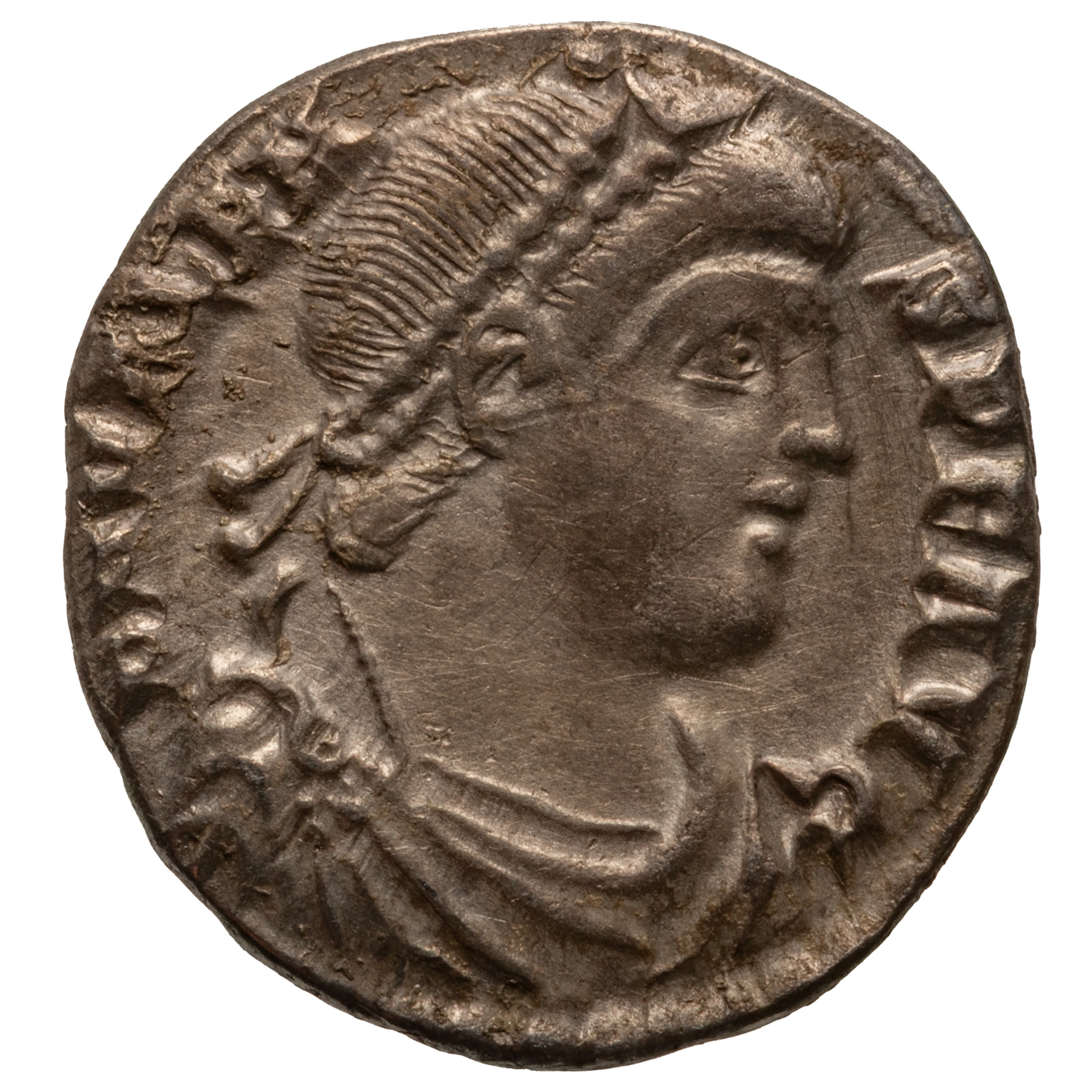 Valens (354-378) Silver Siliqua XF-AU