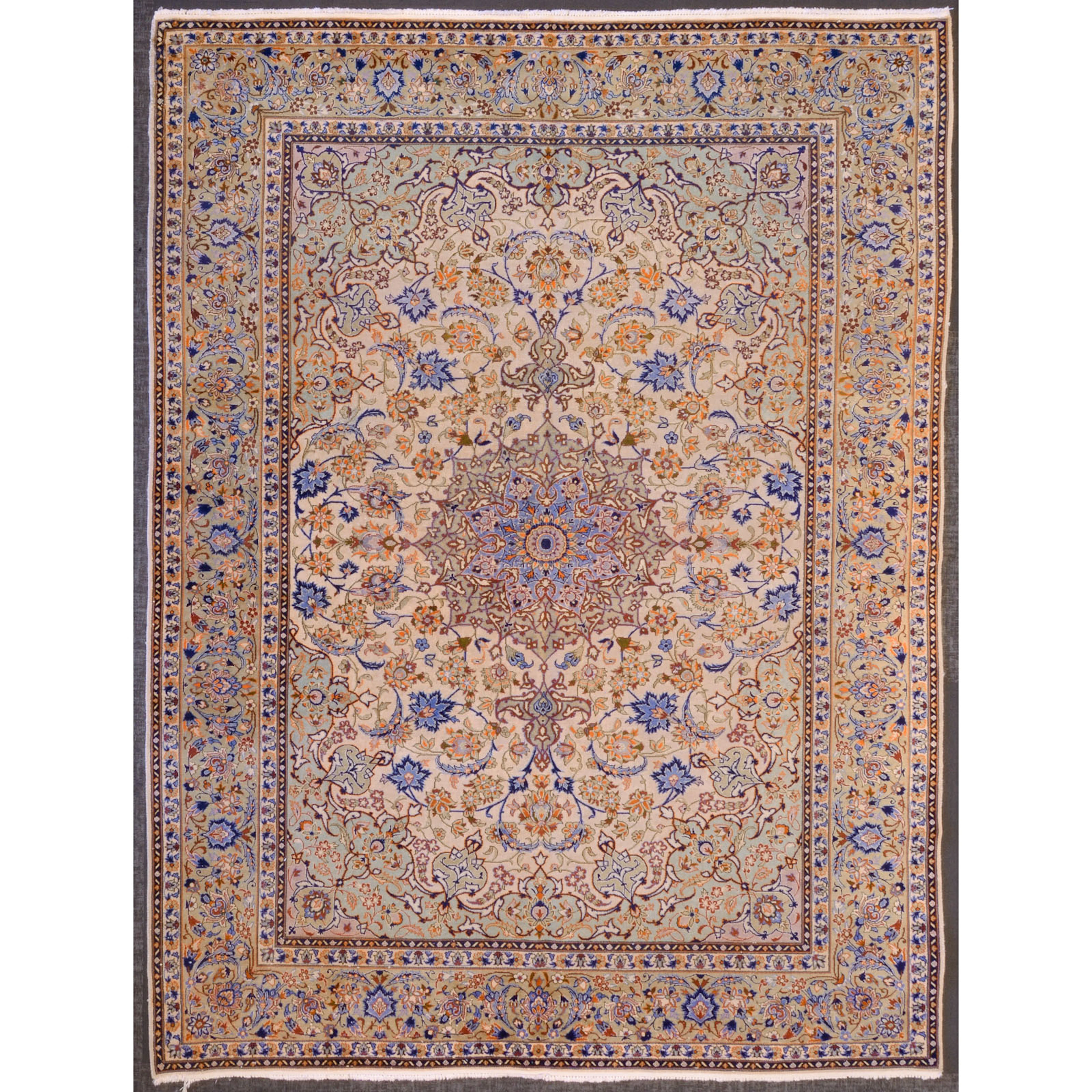 Isfahan Carpet, Persia, 10.1 x 13.4