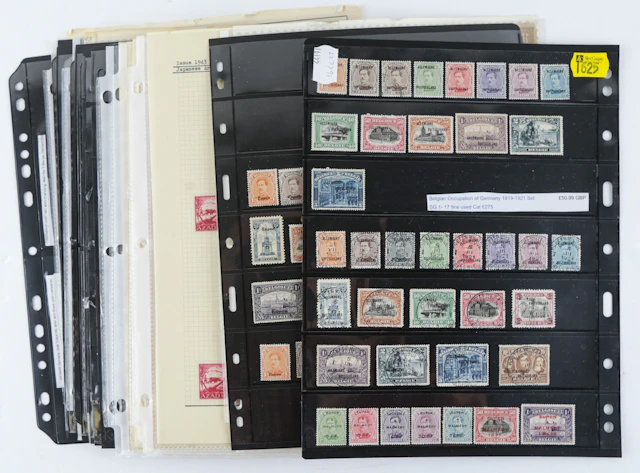 German Occupation & Plebiscite Postage Stamps