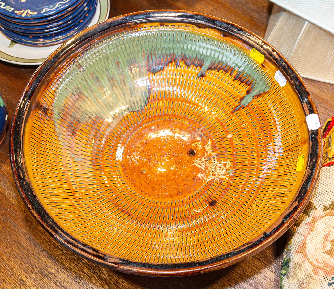 A Large Art Pottery Bowl