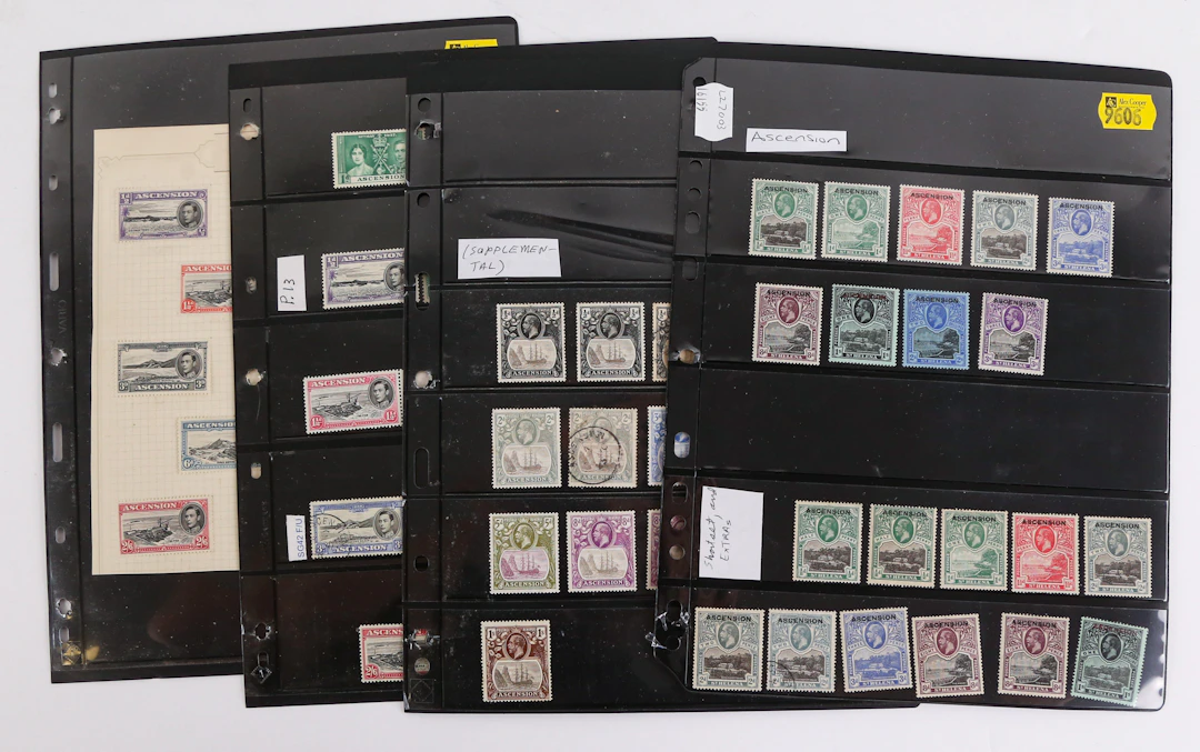 Ascension: Postage Stamps, 1922-1952