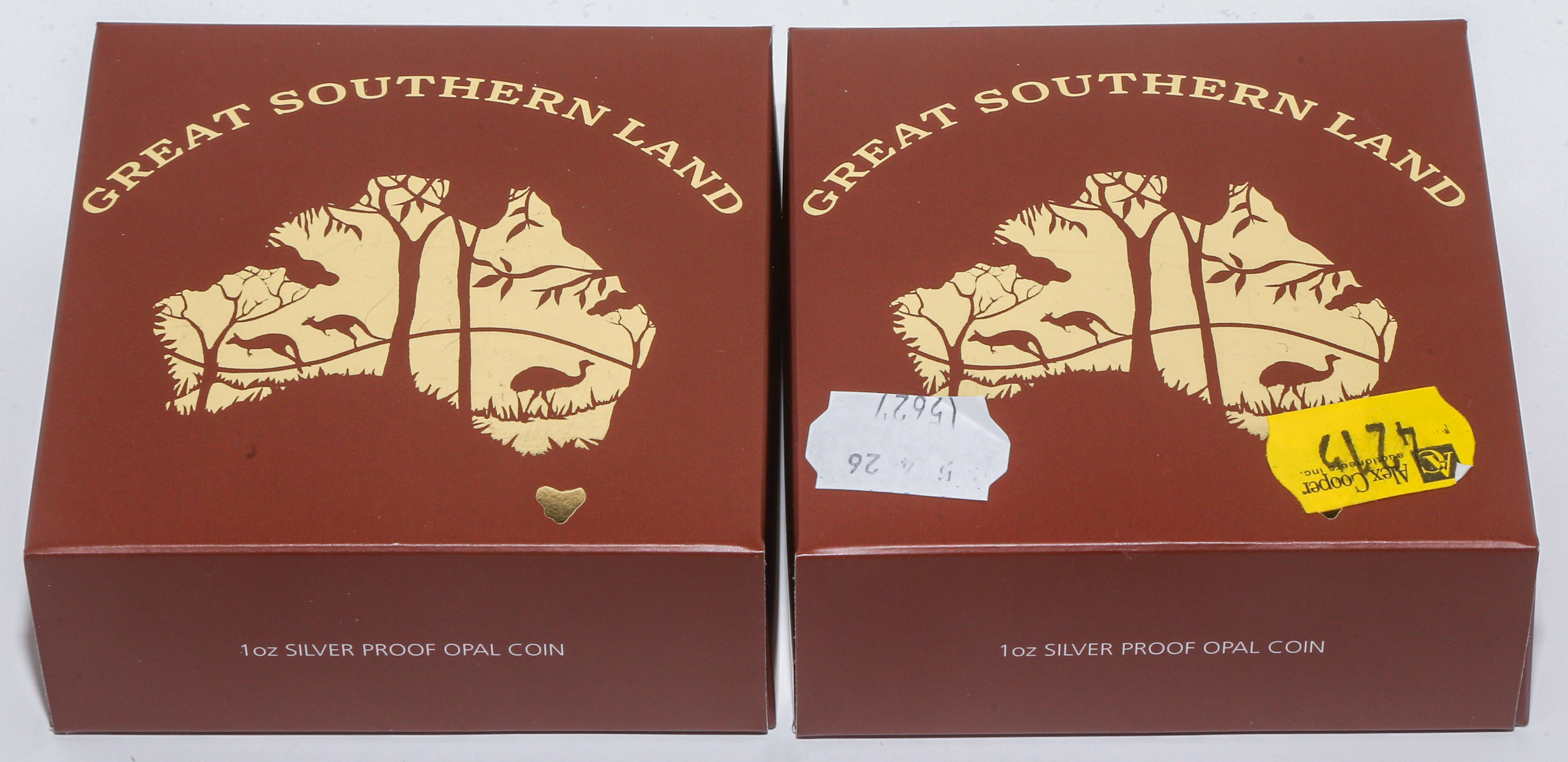 Two - Great Southern Land - Opal Coins