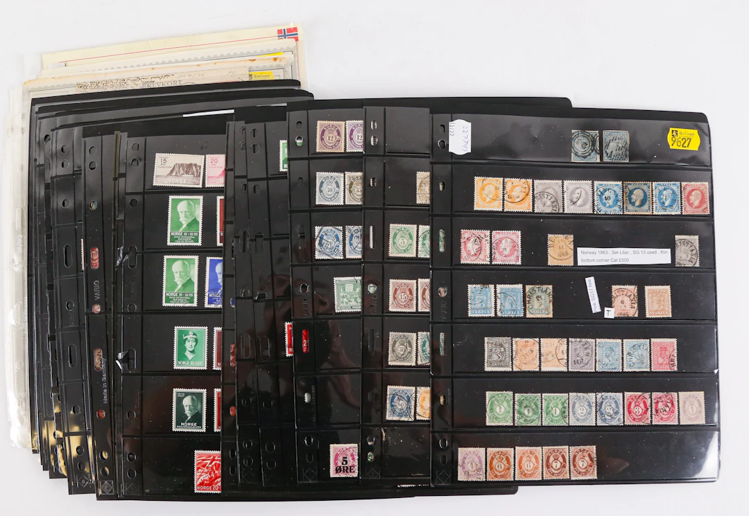 Norway: Postage Stamps, 1855-1945