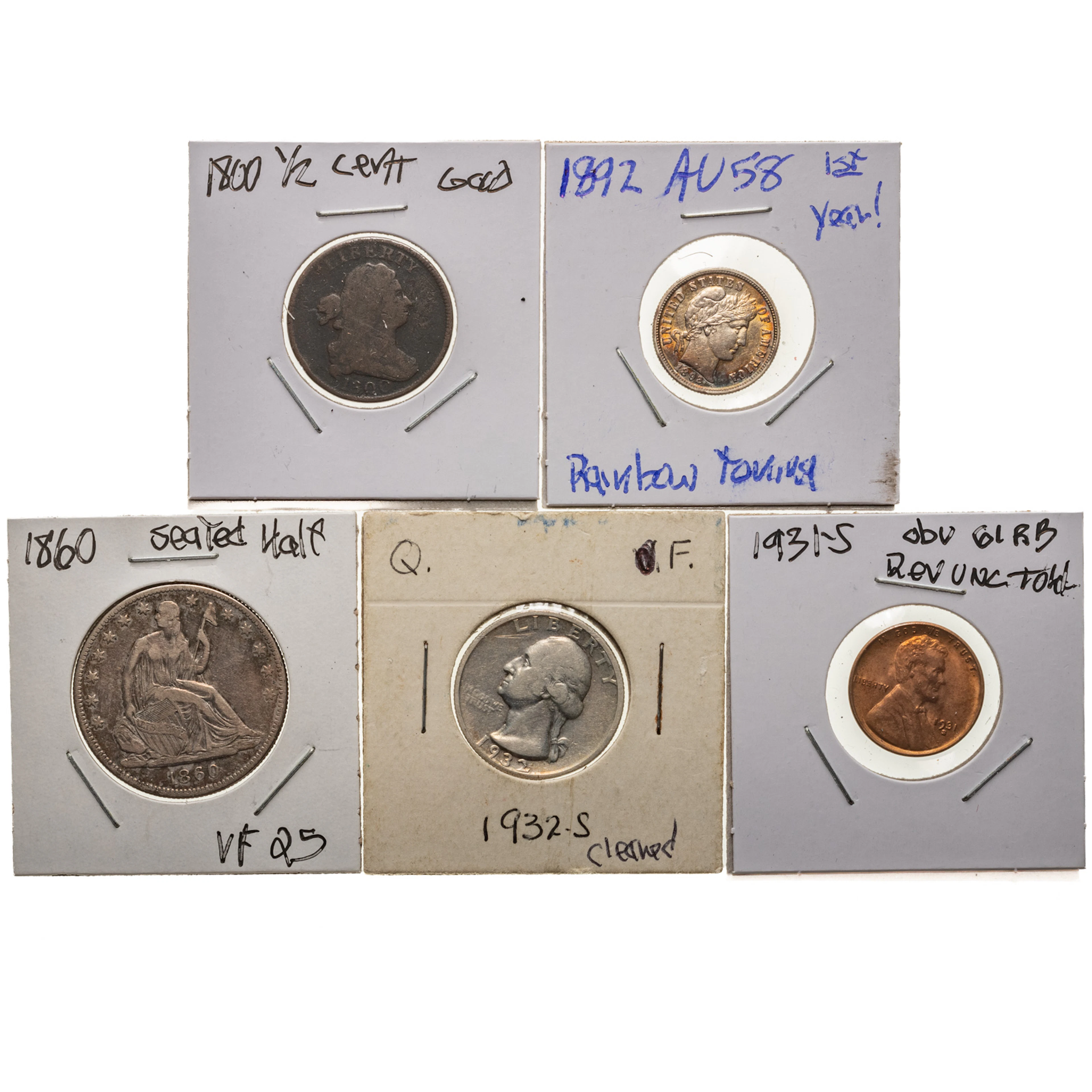 Very Nice Group of US Type Coins