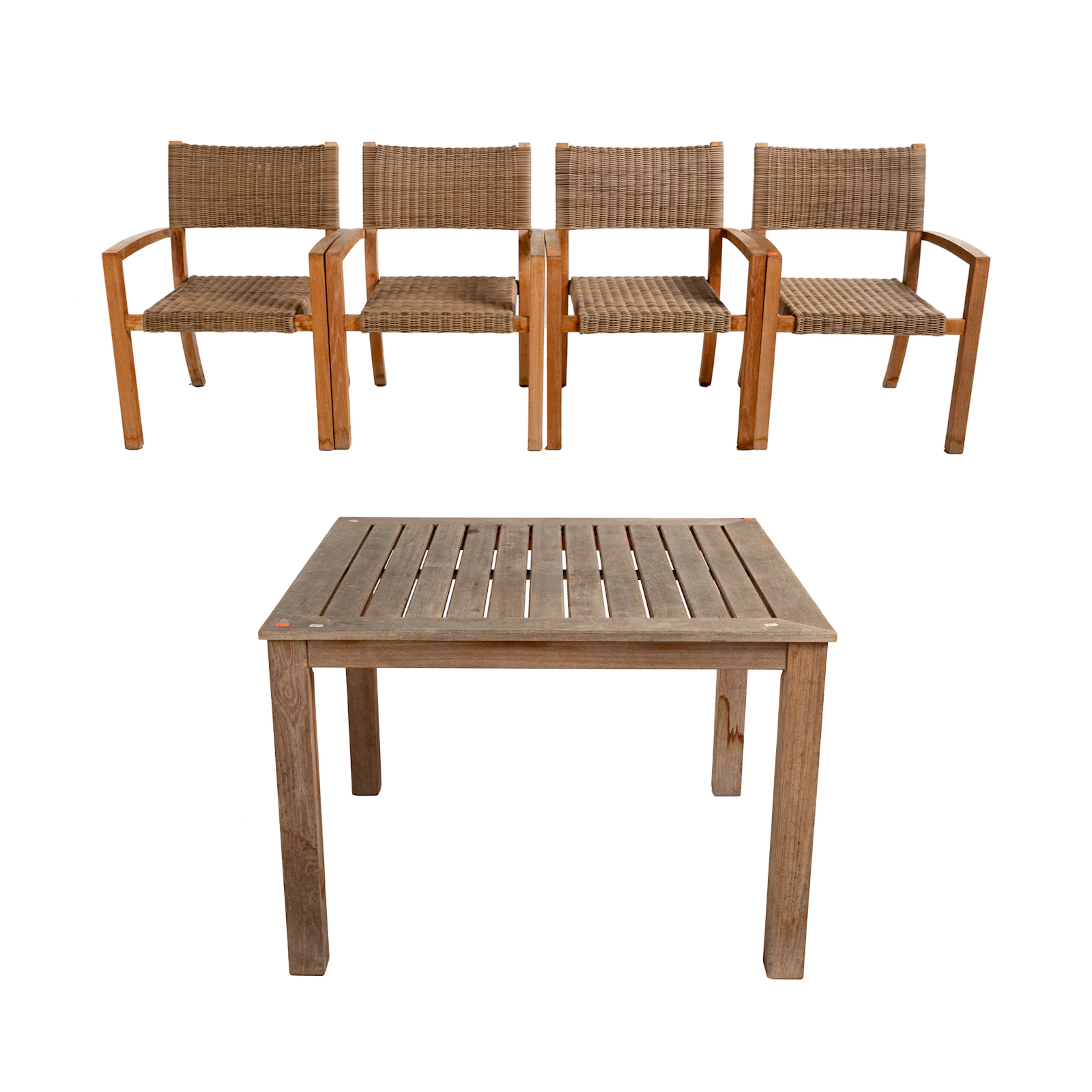 Kingsley-Bate Beechwood Outdoor Table & Chairs