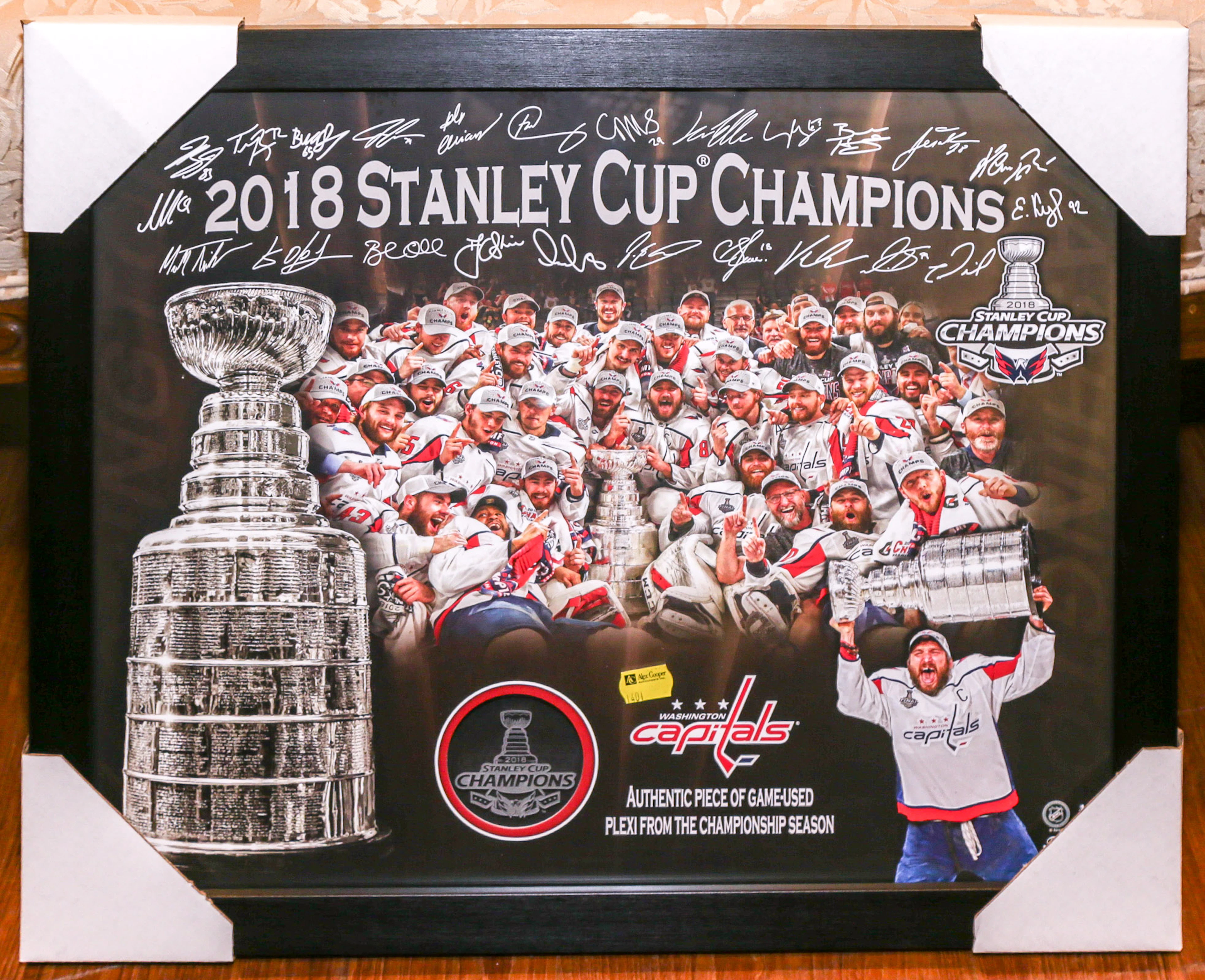 Washington Capitols Stanley Cup Souvenir Print