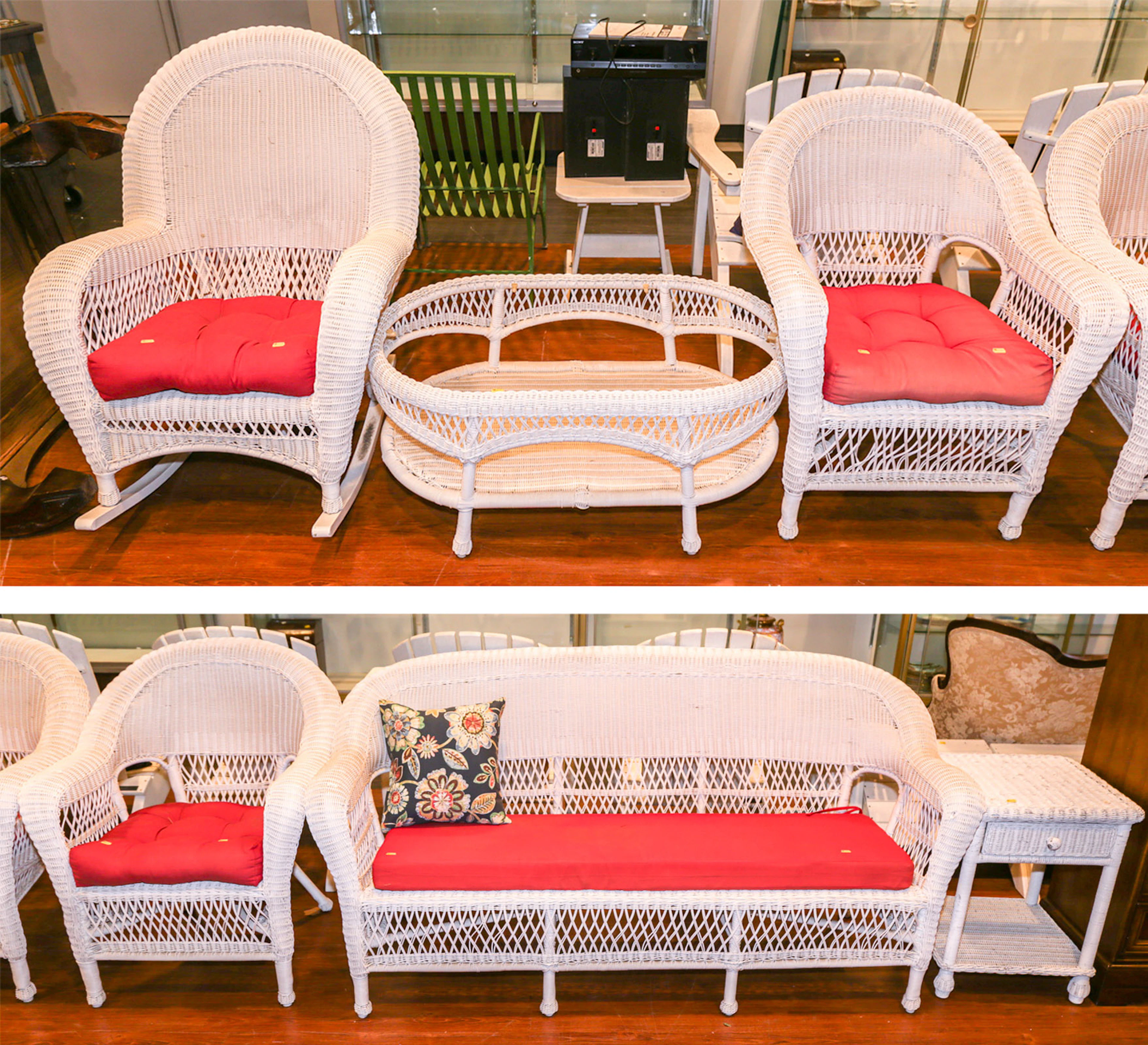 A Suite of Traditional Porch Furniture