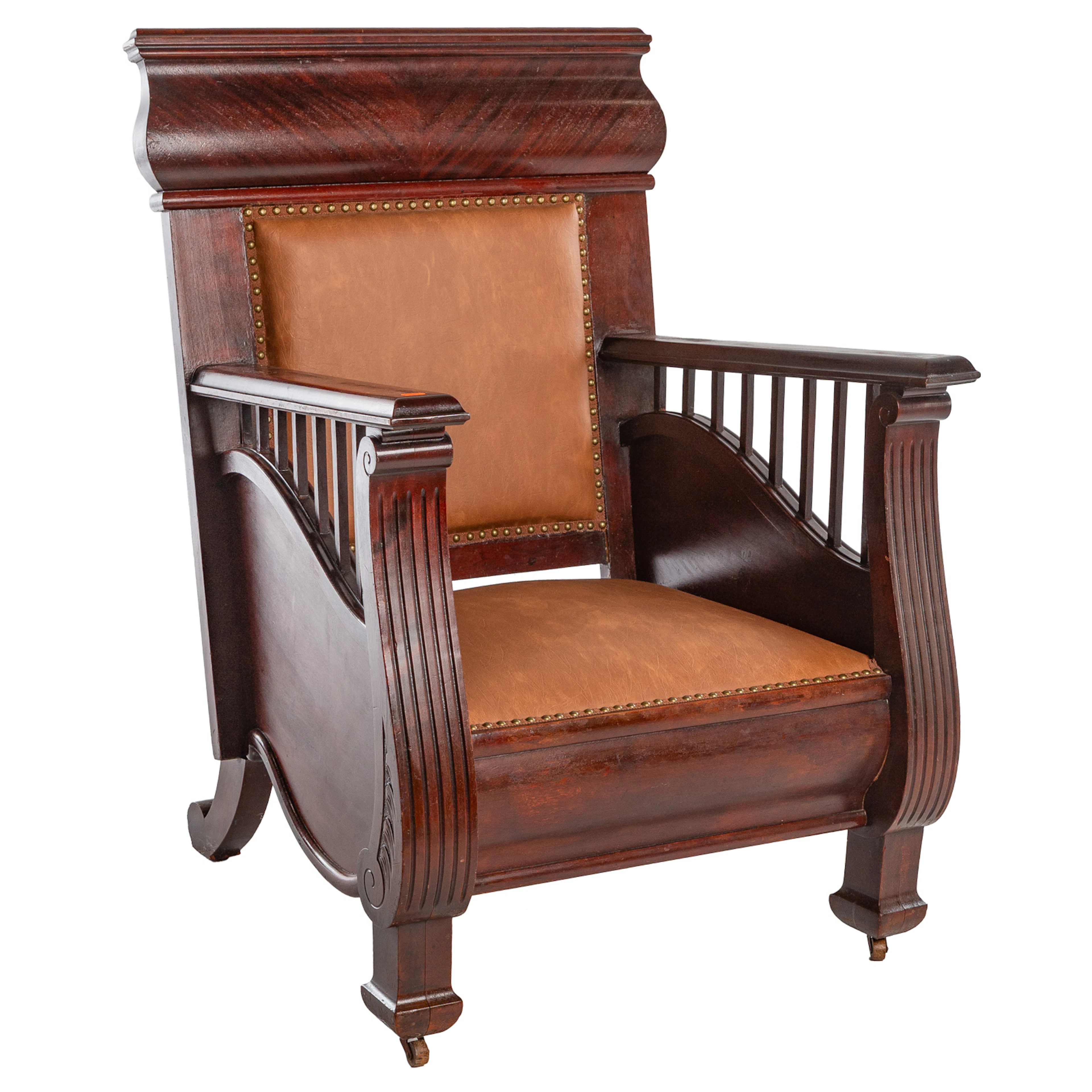 Victorian Mahogany Armchair